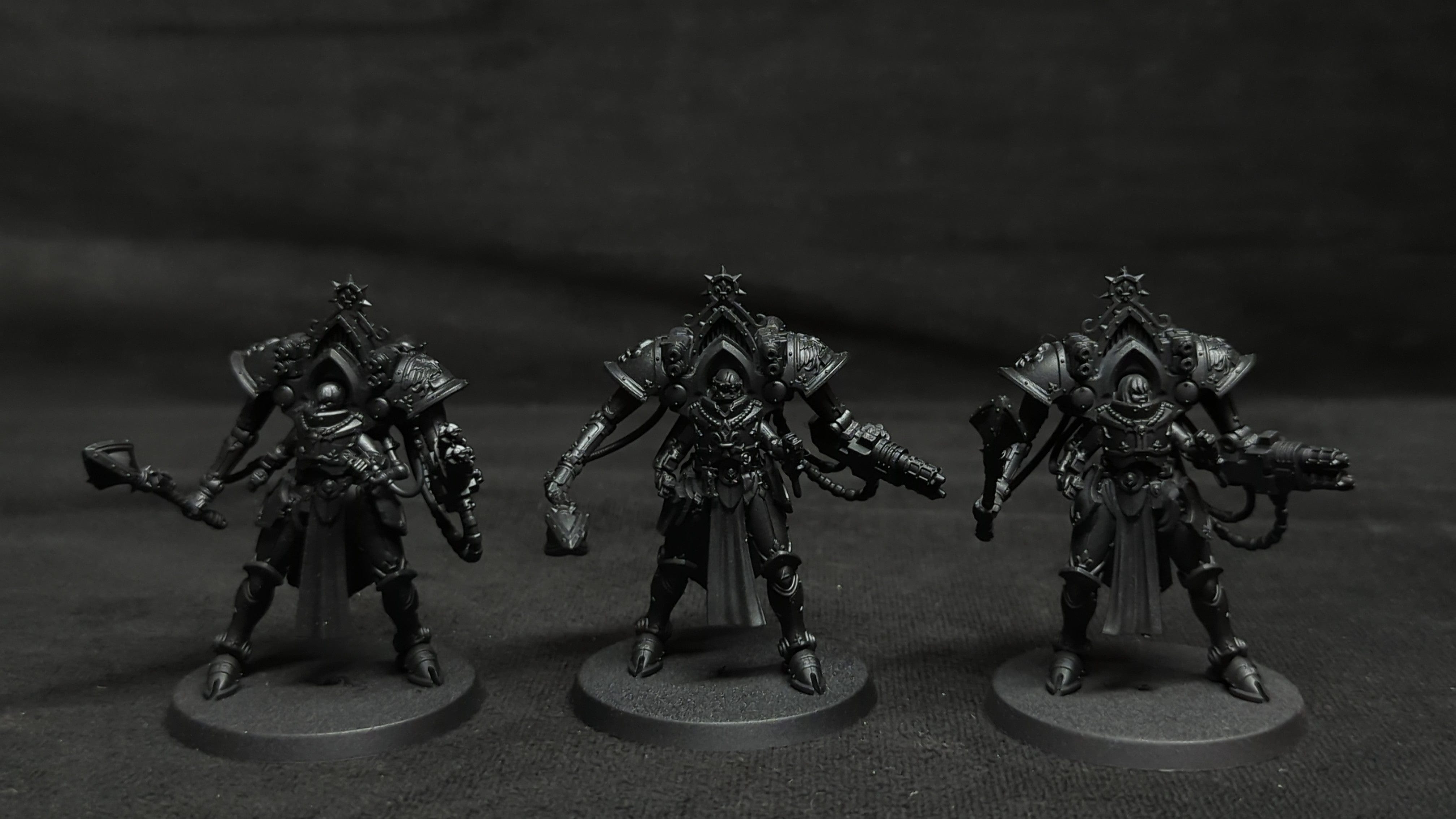 Warhammer 40k Adepta Sororitas Paragon Warsuits x3