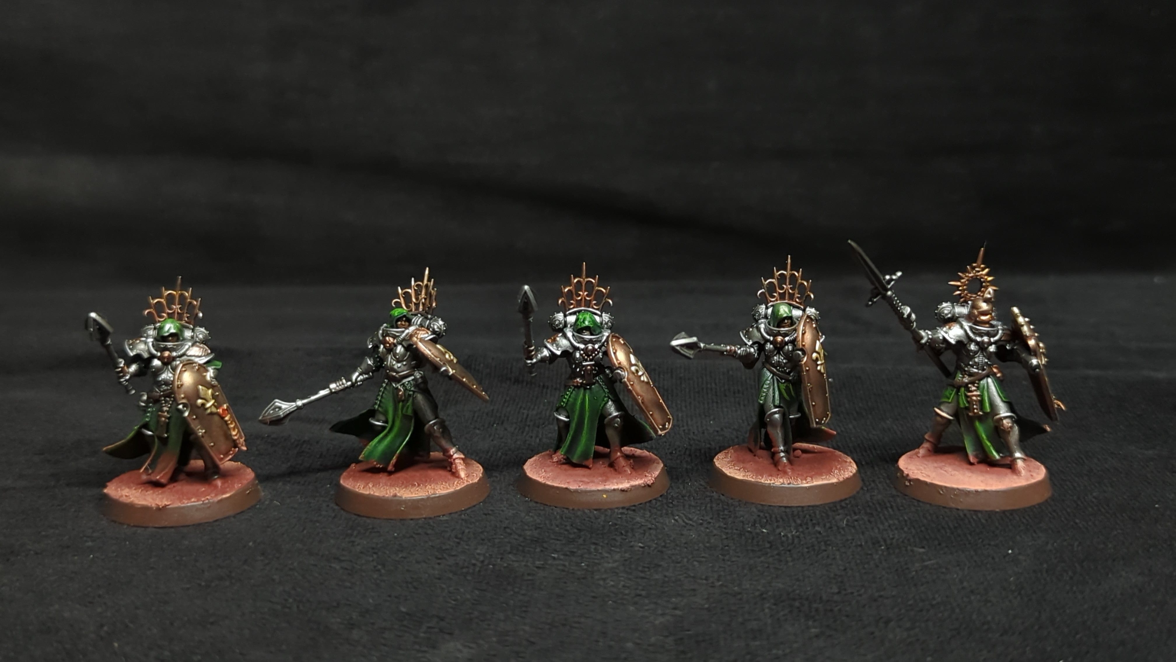 Warhammer 40k Adepta Sororitas Celestian Sacresants x5 Painted