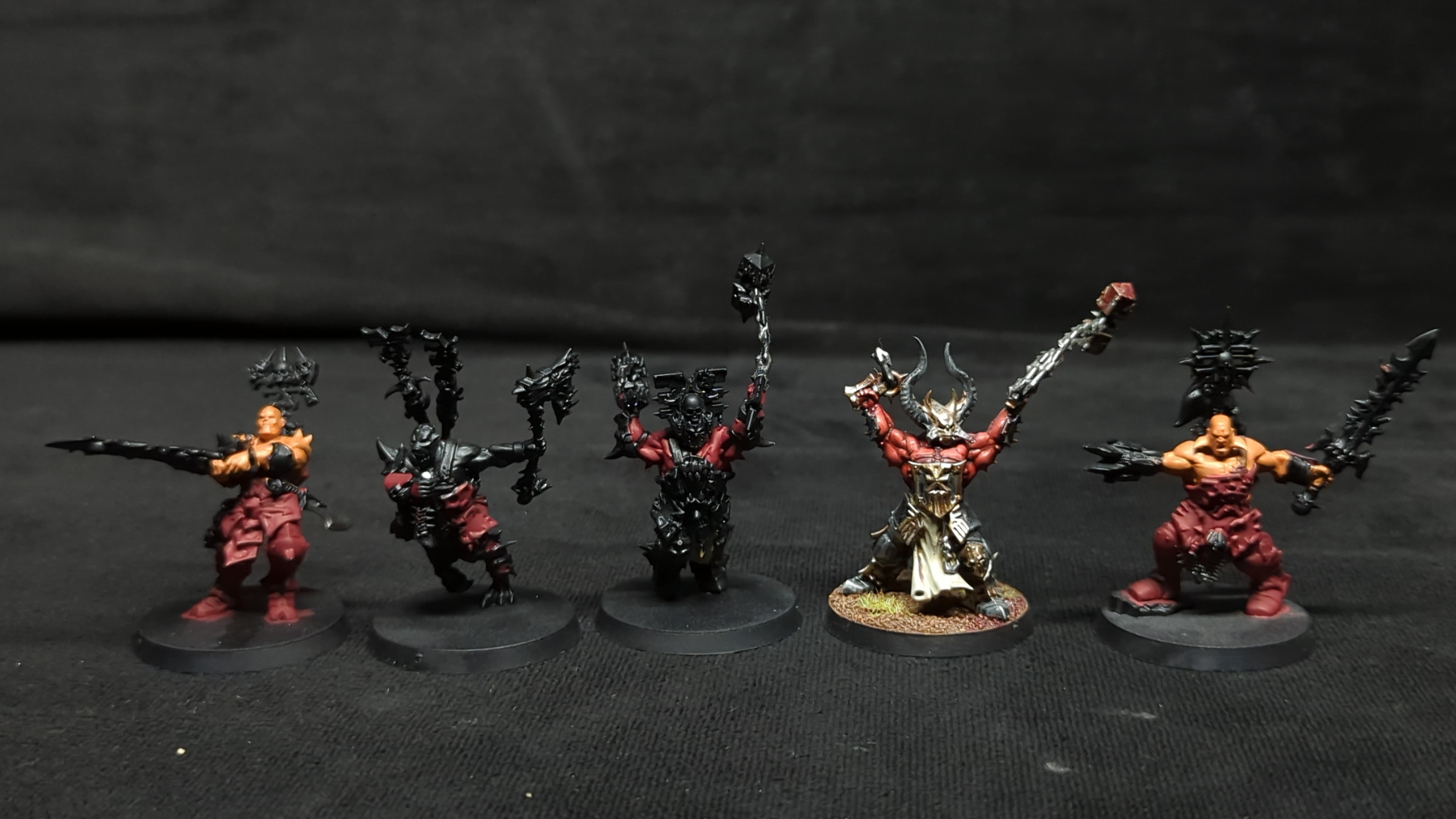 Age of Sigmar Blades of Khorne Wrathmongers x5