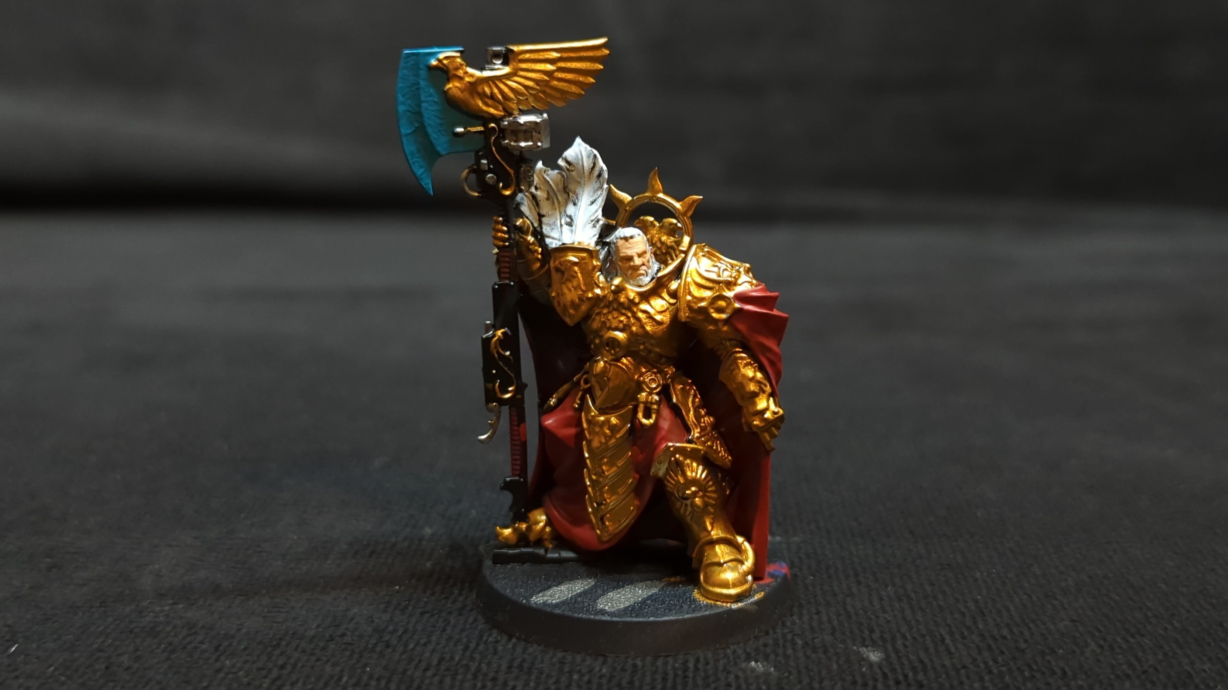 Warhammer 40k Adeptus Custodes Captain-General Trajann Valoris x1