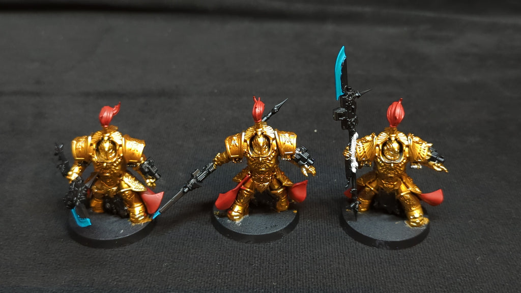 Warhammer 40k Adeptus Custodes Allarus Custodian x3