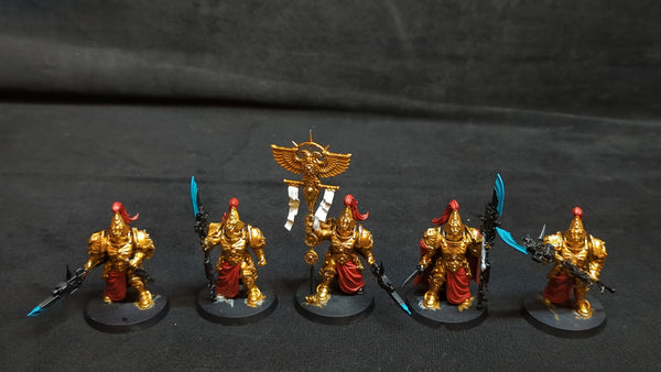 Warhammer 40k Adeptus Custodes Custodian Wardens x5