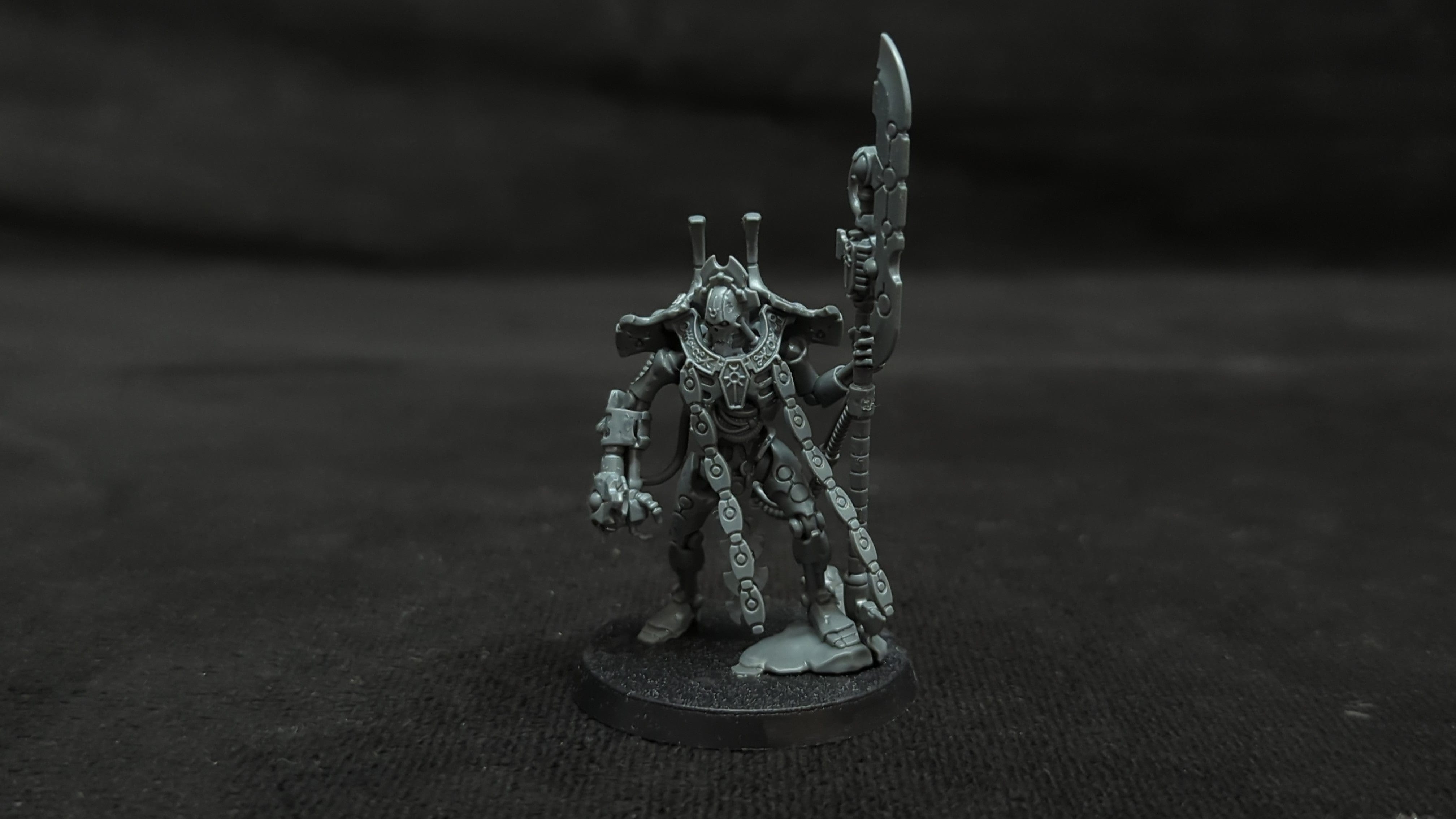 Warhammer 40k Necrons Overlord with Tachyon Arrow x1