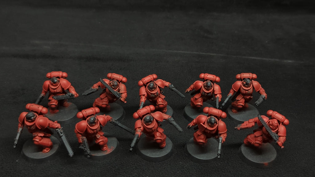 Warhammer 40k Space Marines Assault Intercessors x10