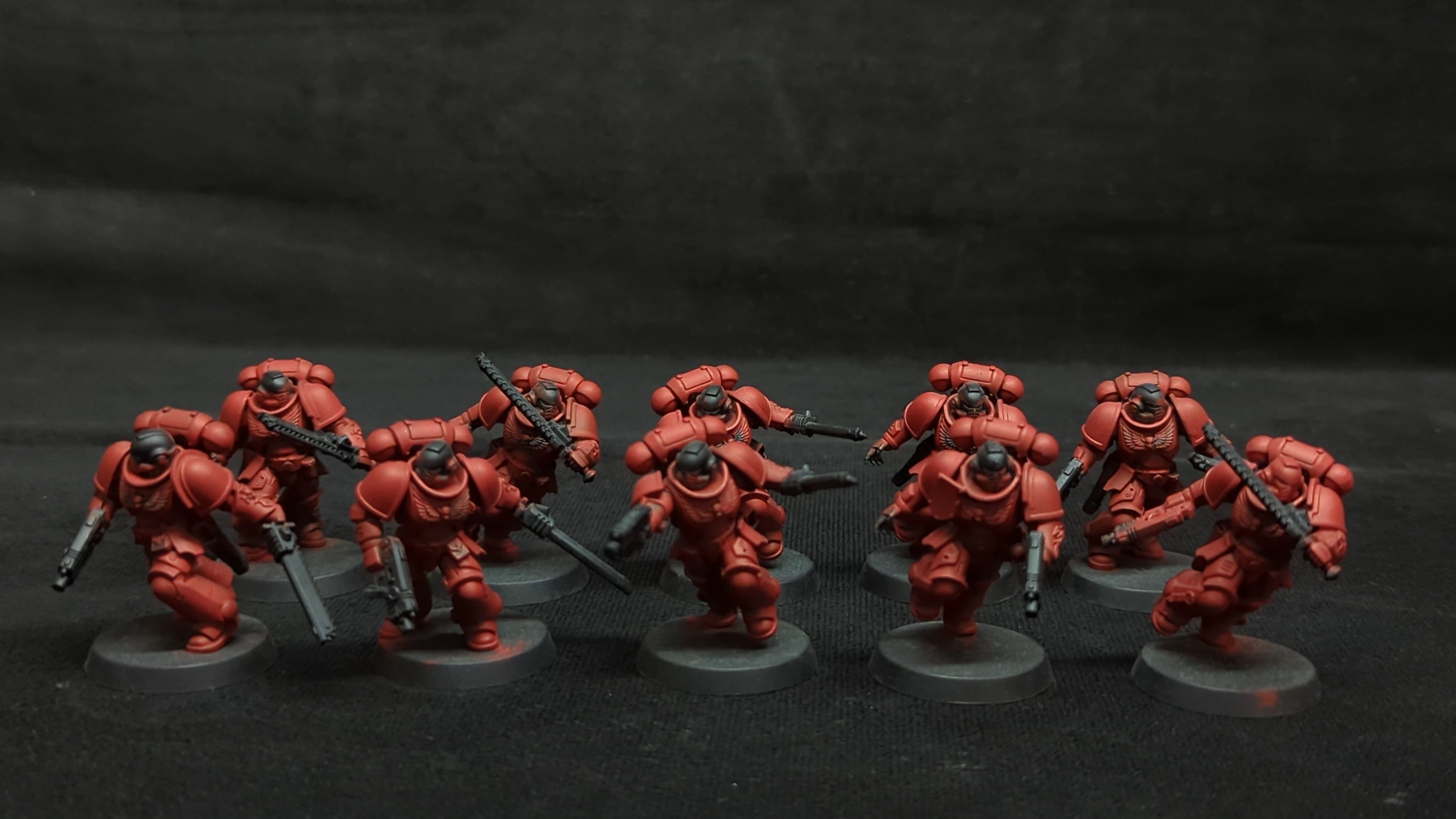 Warhammer 40k Space Marines Assault Intercessors x10