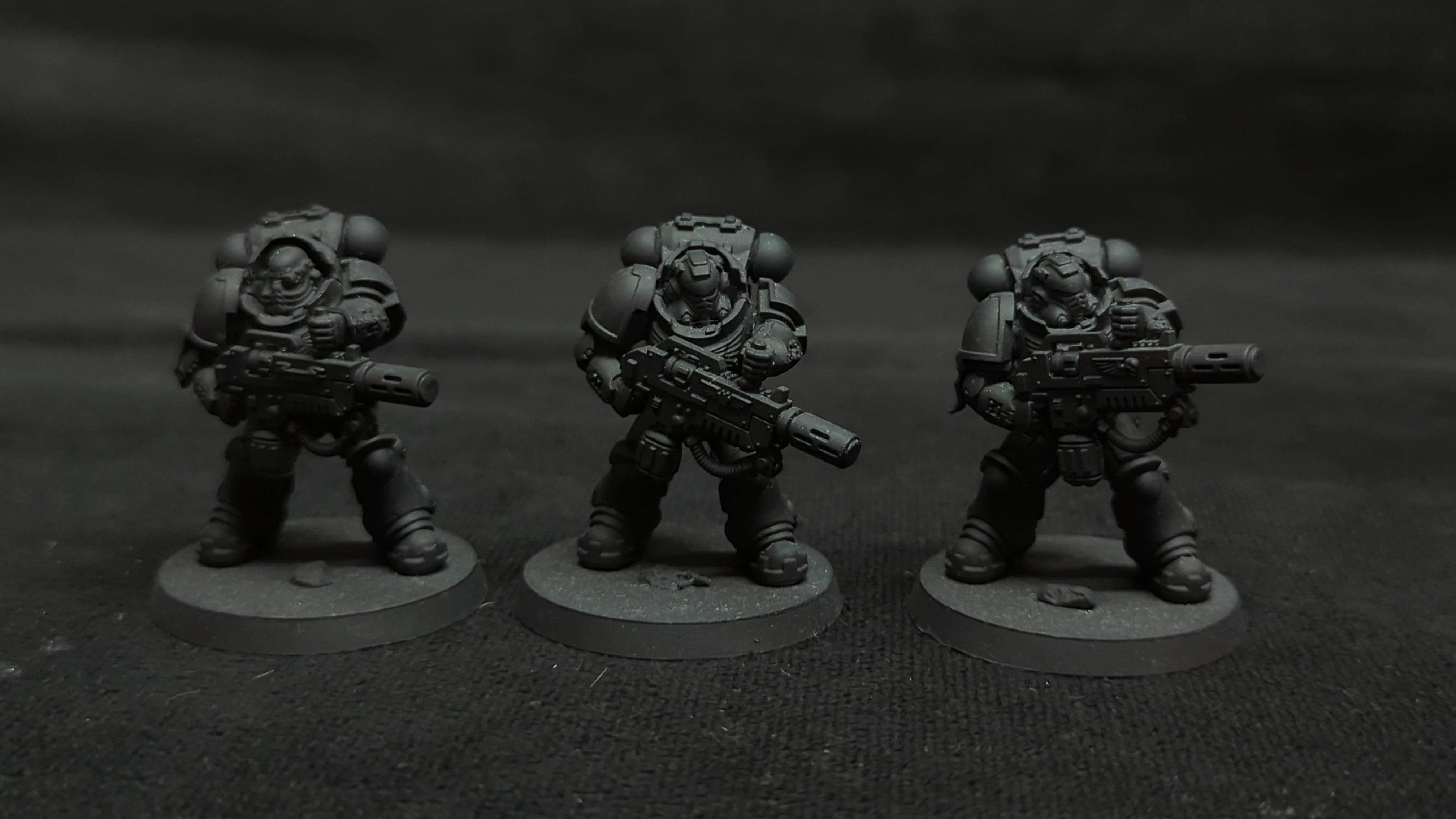 Warhammer 40k Space Marines Primaris Eradicators x3