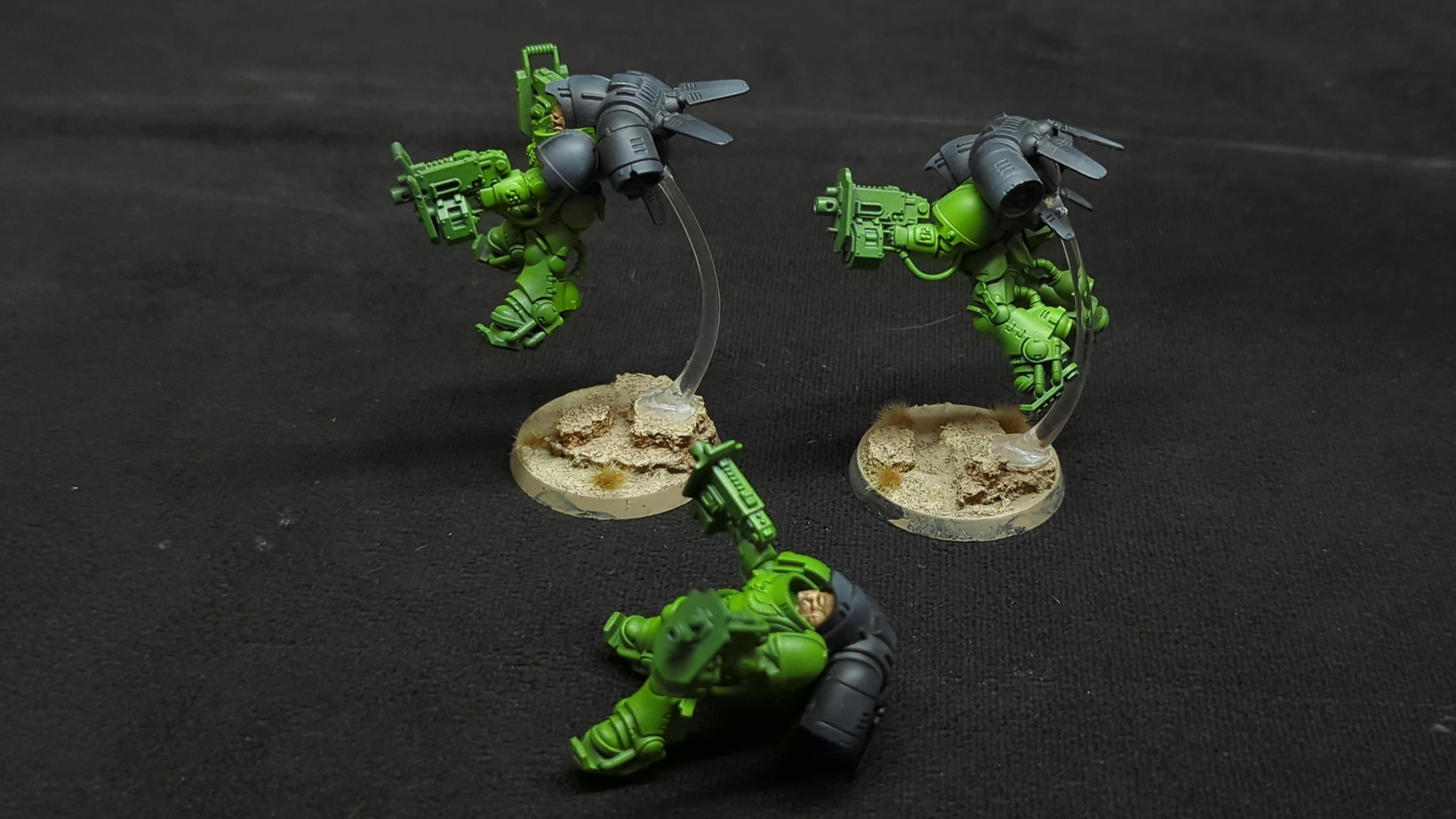 Warhammer 40k Space Marines Primaris Inceptors x3