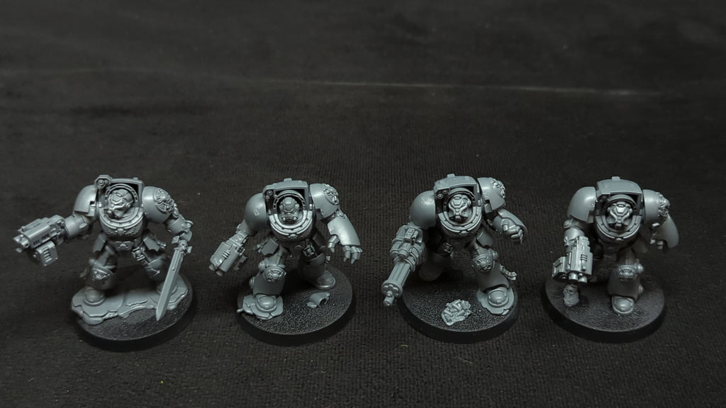 Warhammer 40k Space Marines Terminator Squad x4