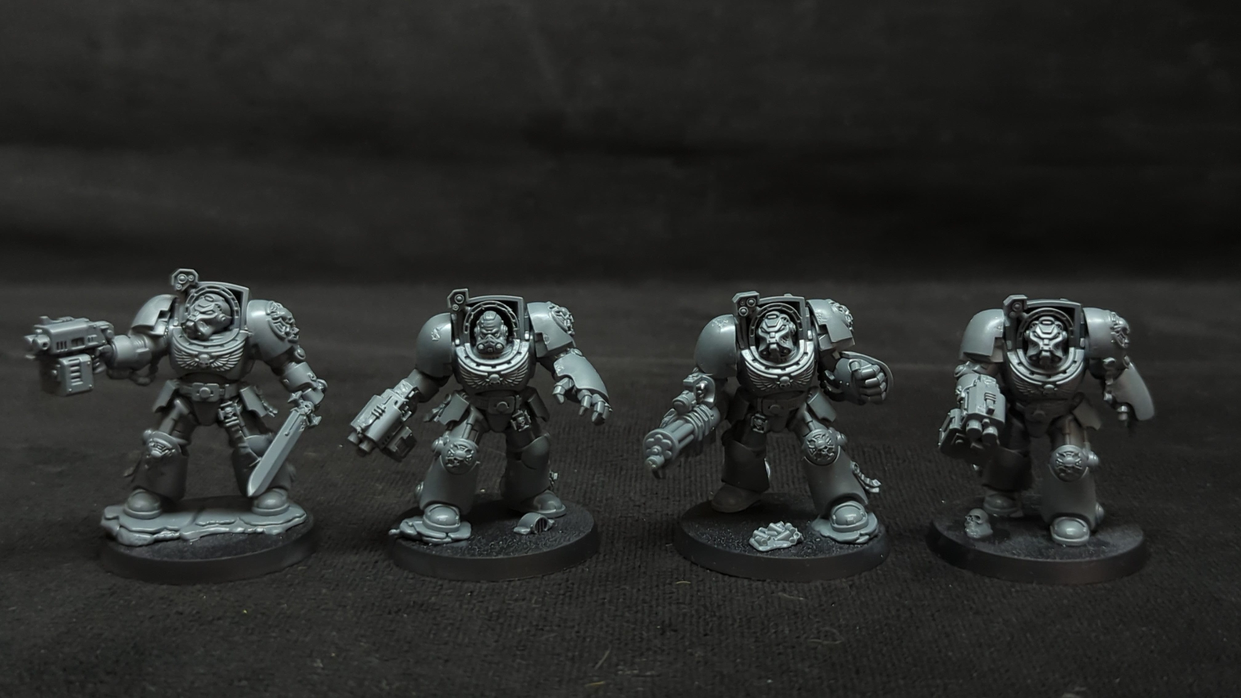 Warhammer 40k Space Marines Terminator Squad x4