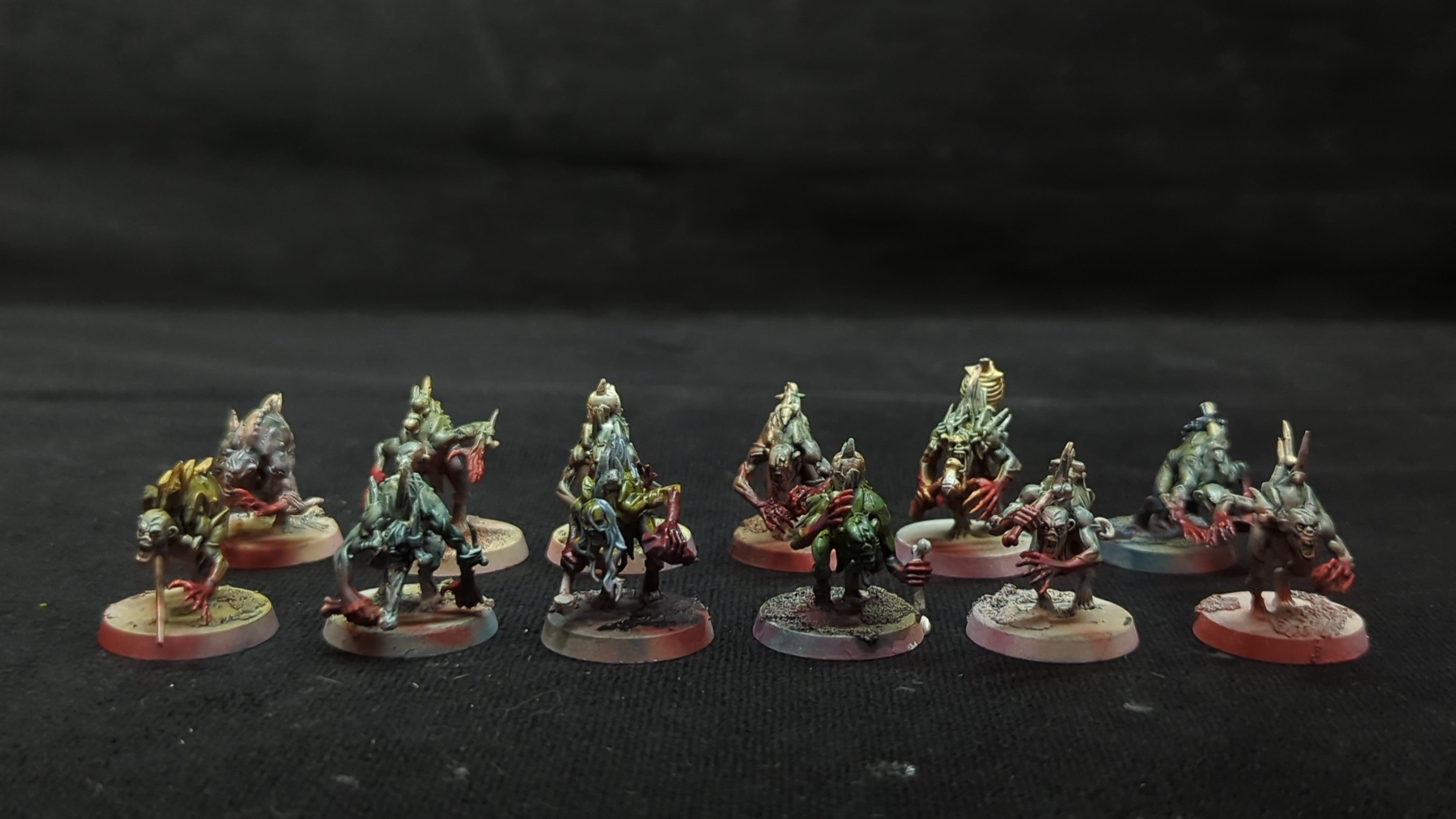 Age of Sigmar Flesh-eater Courts Crypt Ghouls x12 Painted