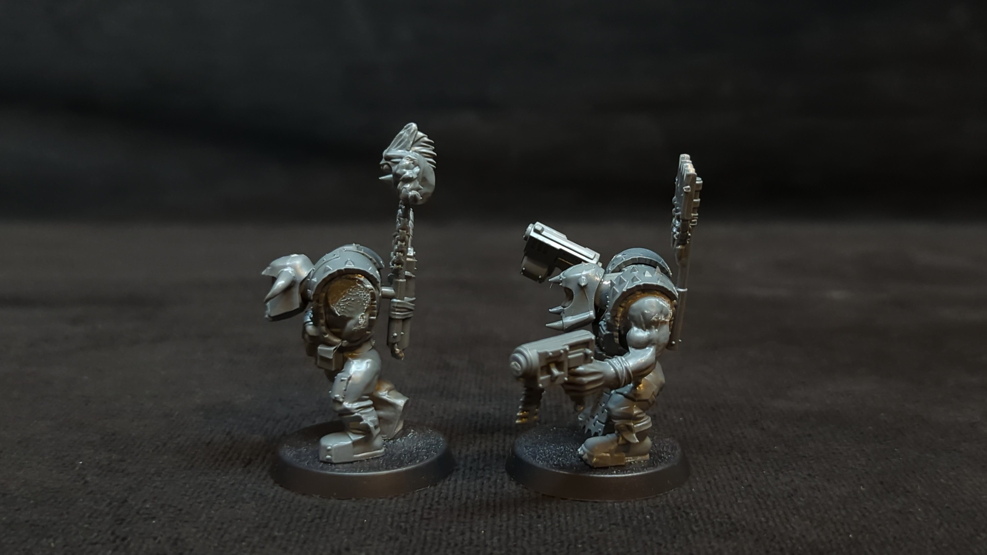 Warhammer 40k Orks Nobz x2