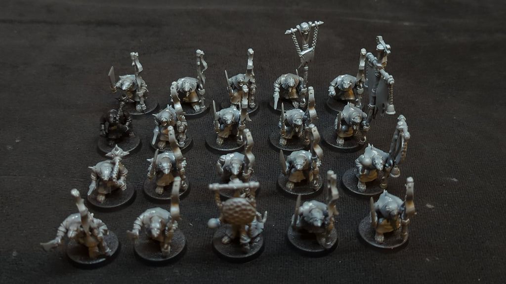 Age of Sigmar Skaven Plague Monks x20