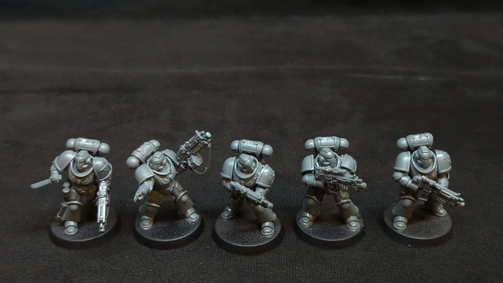 Warhammer 40k Space Marines Primaris Intercessors x5