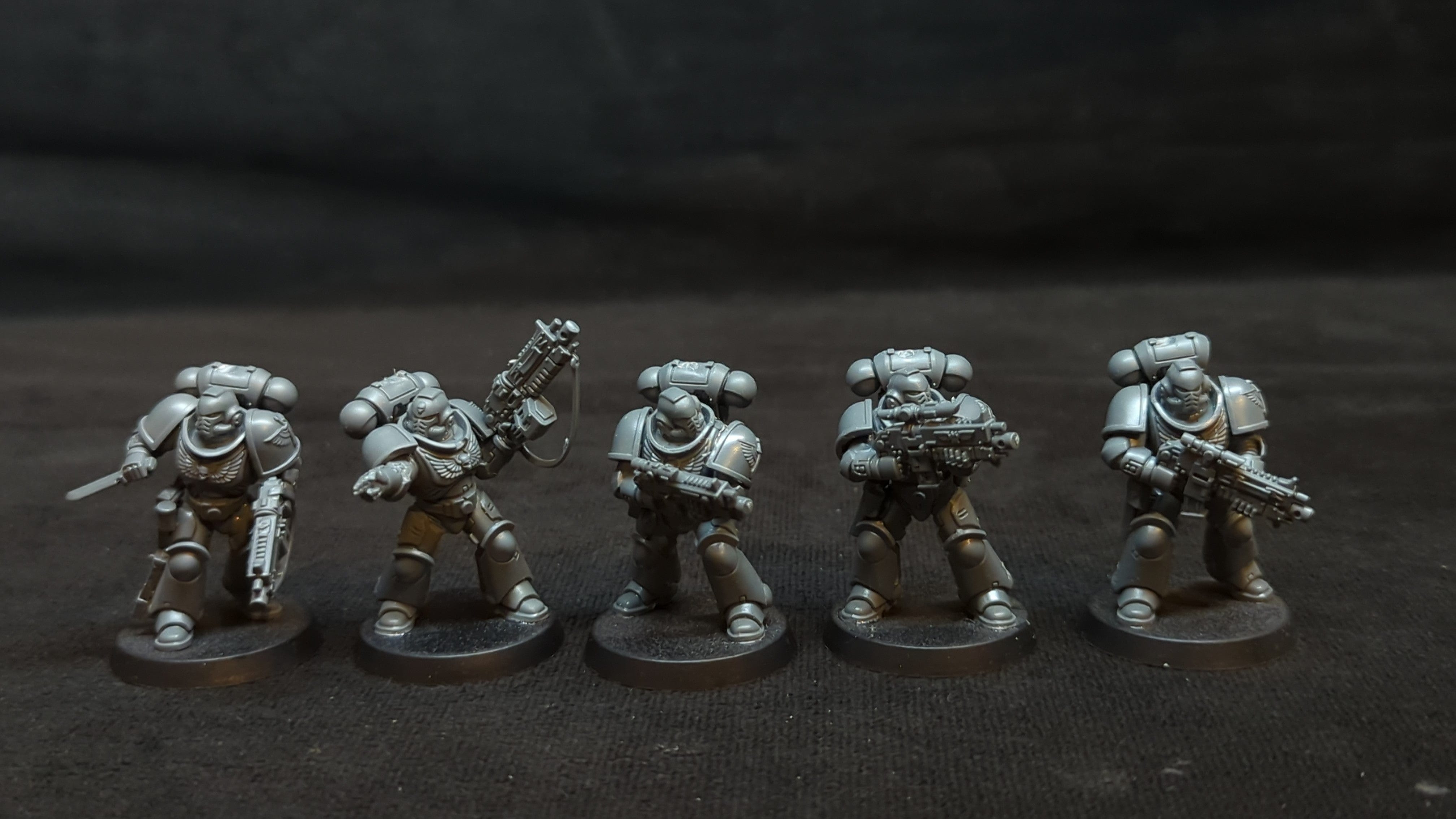 Warhammer 40k Space Marines Primaris Intercessors x5