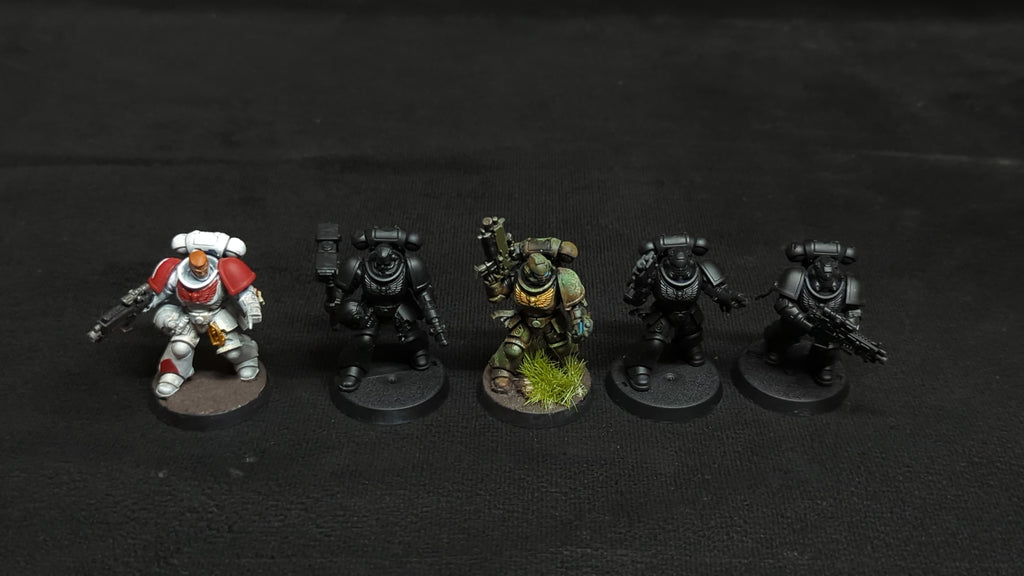 Warhammer 40k Space Marines Primaris Intercessors x5