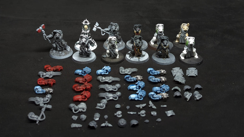 Warhammer 40k Space Marines Terminator Squad job lot x11