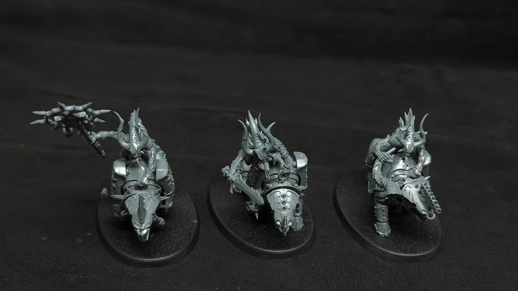 Warhammer Daemons of Khorne Bloodcrushers x3