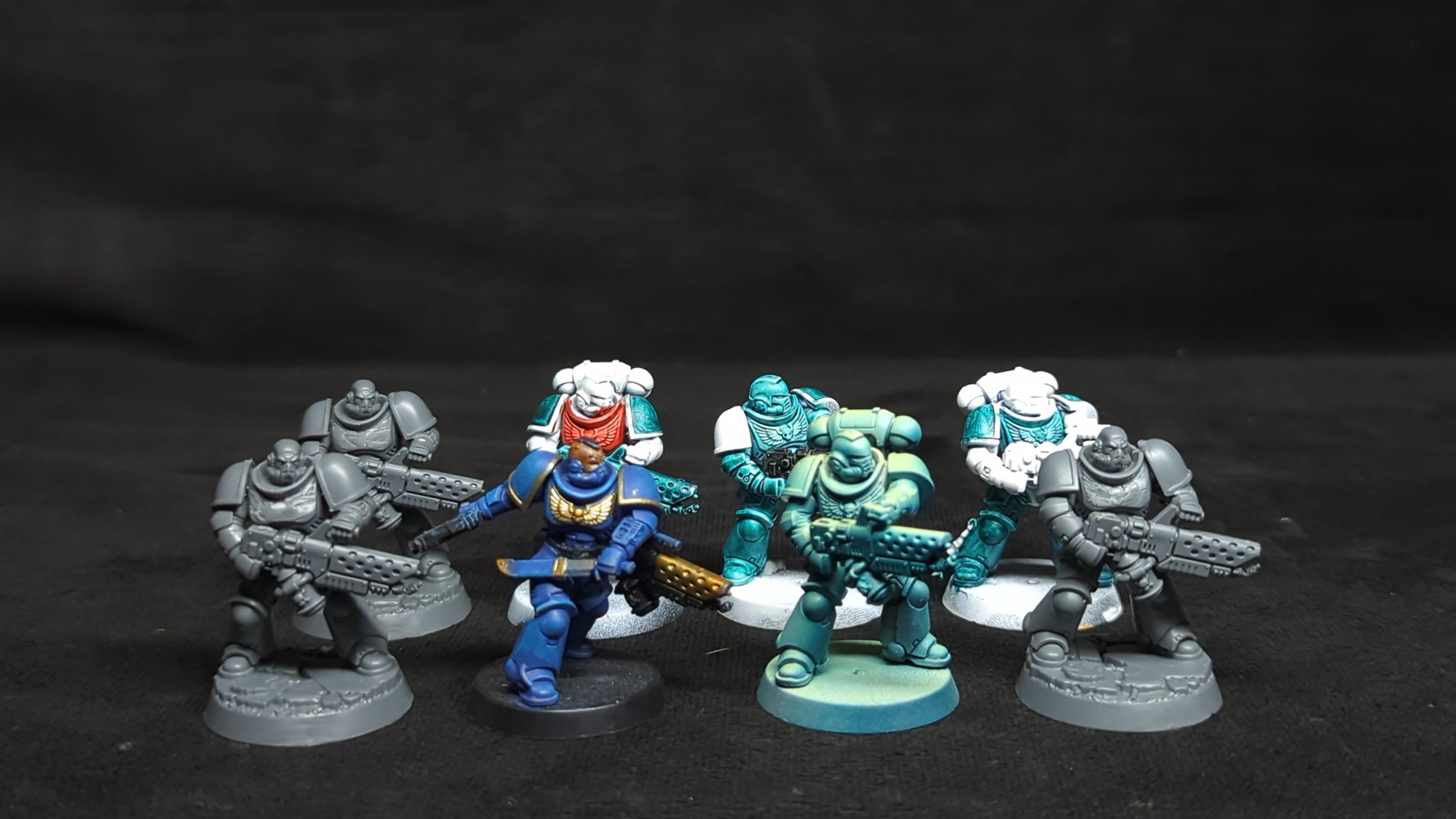 Warhammer 40k Space Marines Infernus Squad x8