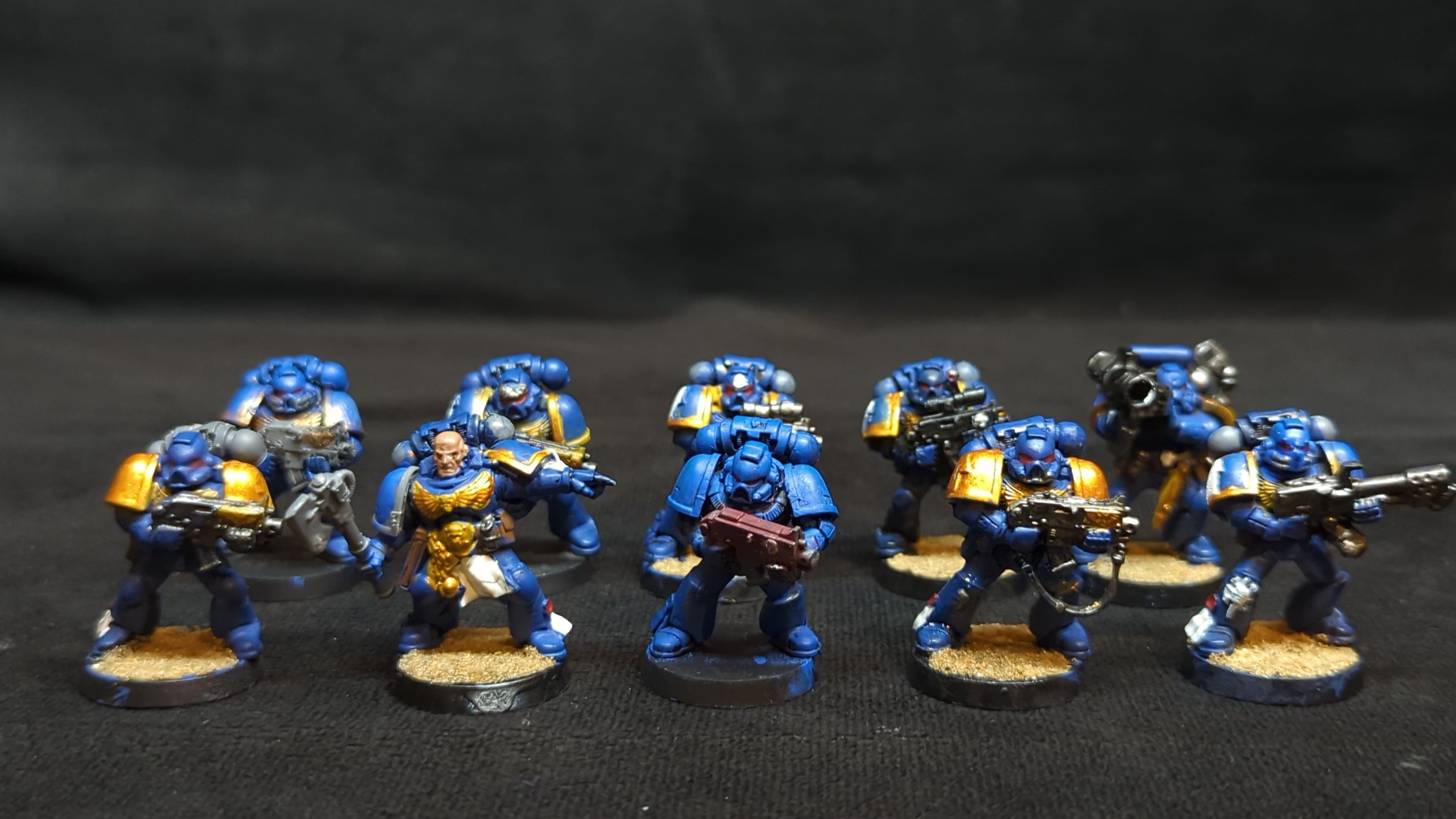 Warhammer 40k Space Marines Tactical Squad x10