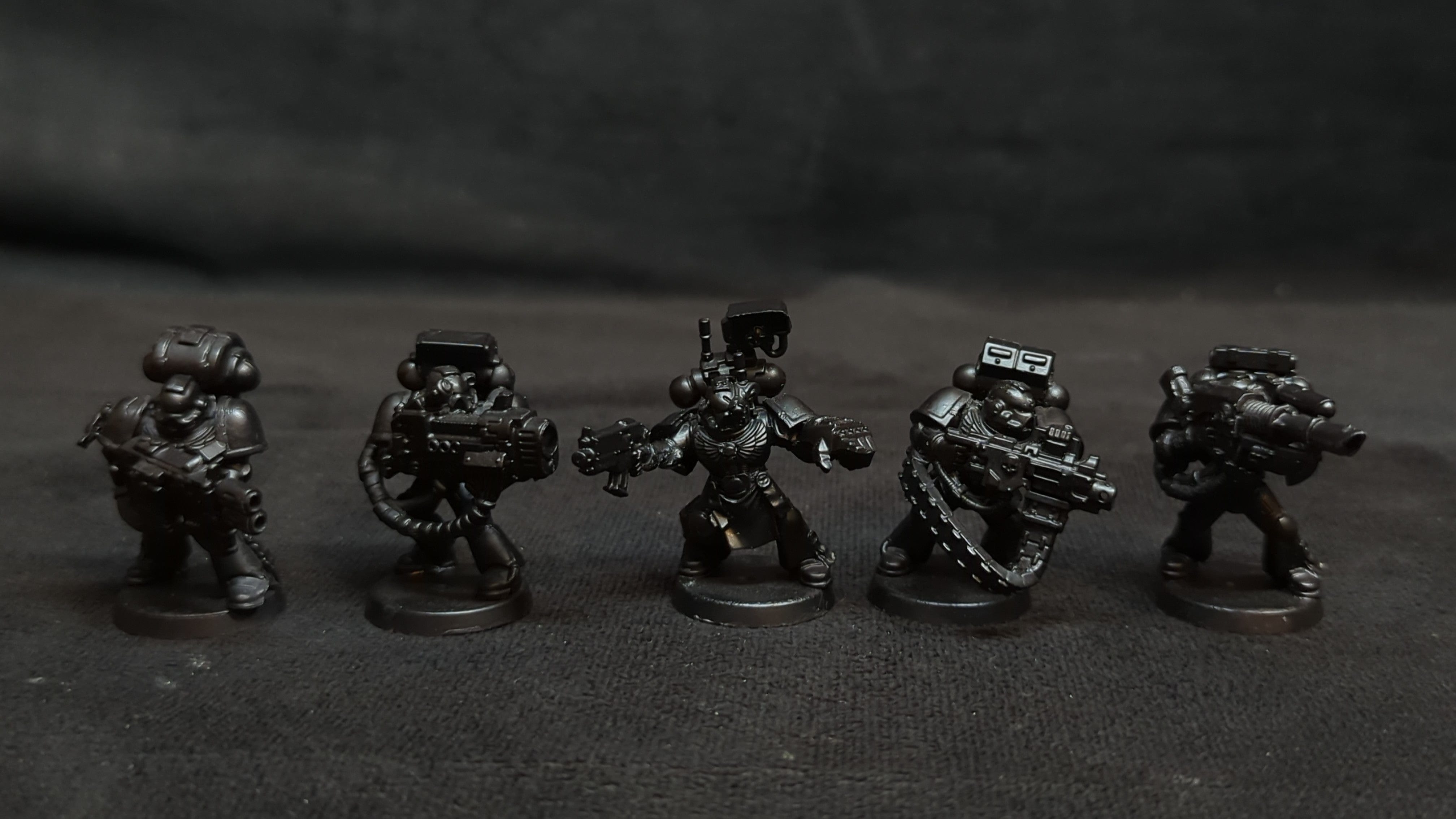 Warhammer 40k Space Marines Devastator Squad x5