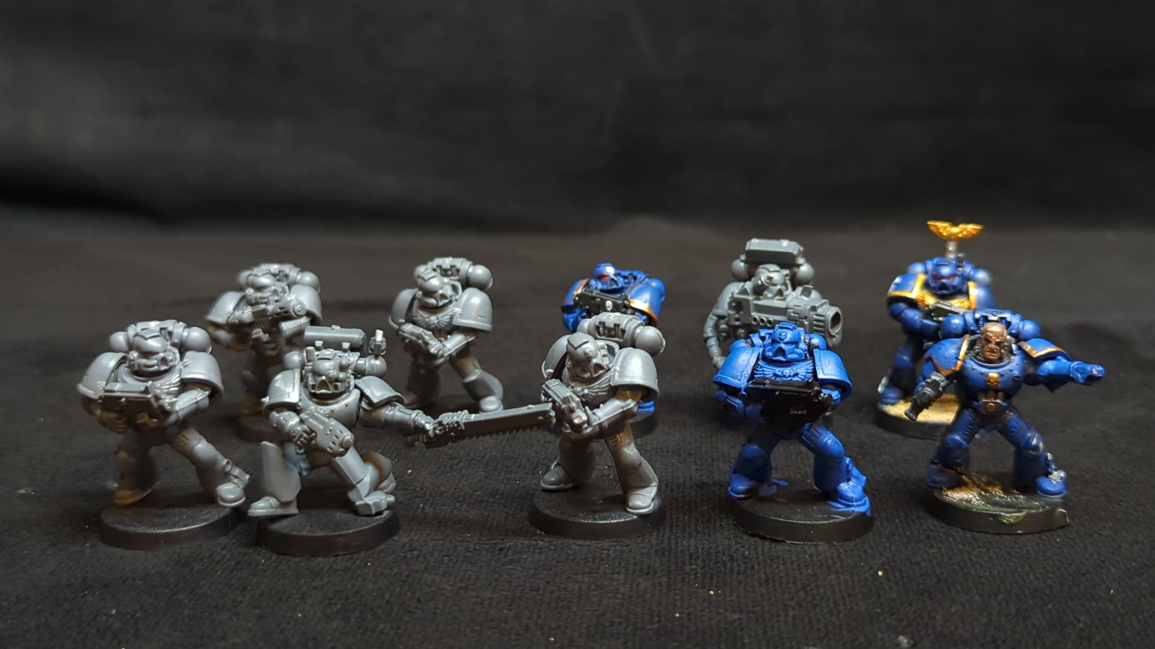 Warhammer 40k Space Marines Tactical Squad x10