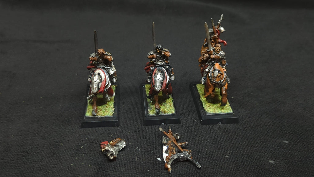 The Old World The Old World Kingdom of Bretonnia Questing Knight x3 Painted