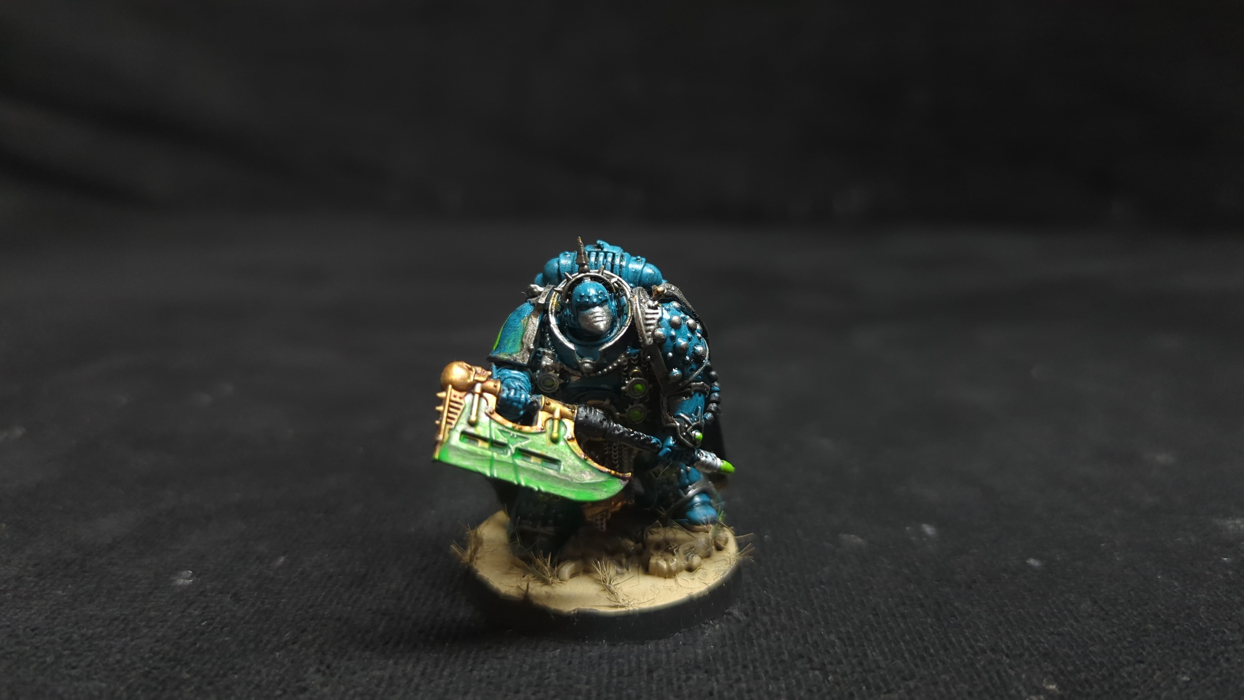 The Horus Heresy Horus Heresy: Legiones Astartes Praetor with Power Axe x1 Painted