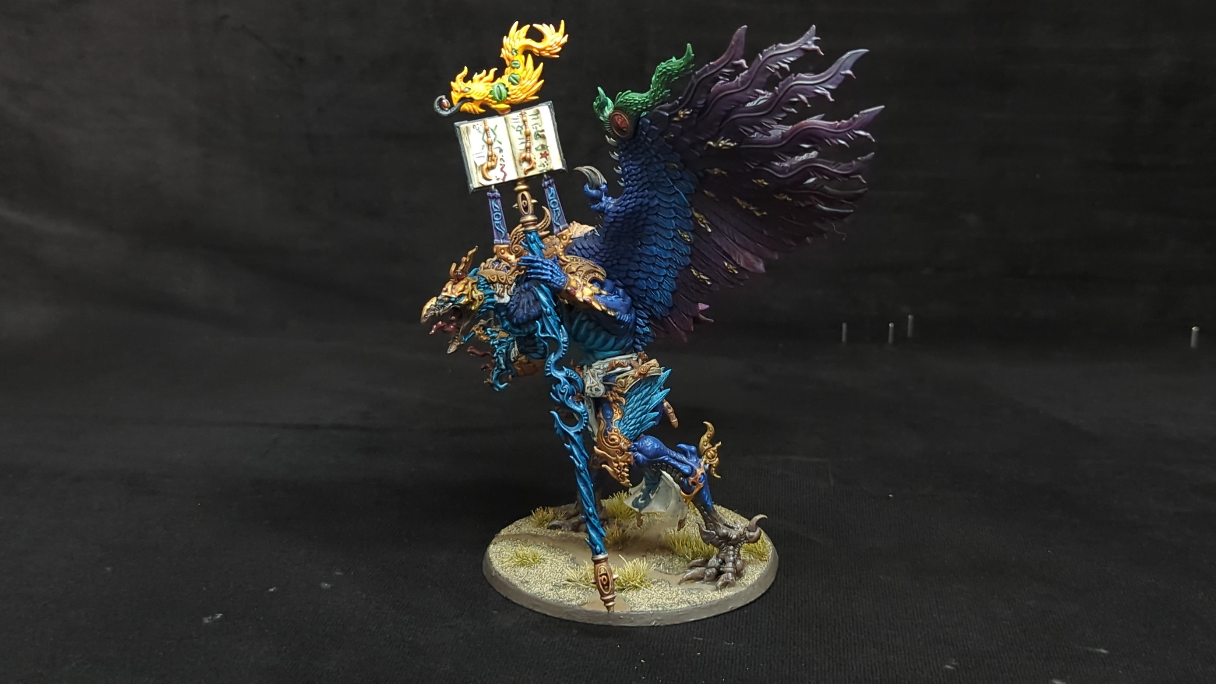 Warhammer Thousand Sons Kairos Fateweaver x1 Painted