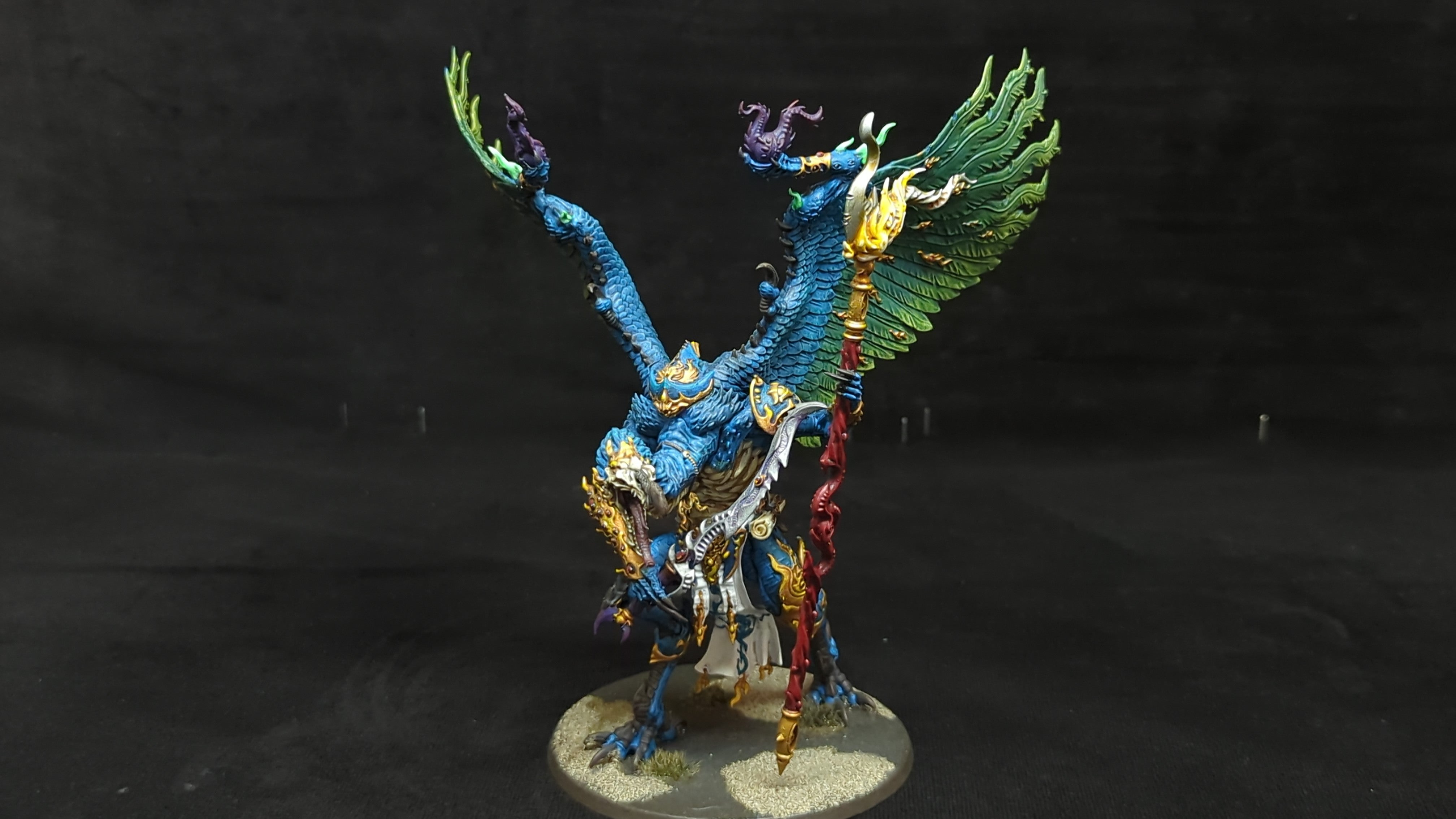 Warhammer Thousand Sons Lord of Change x1 Painted