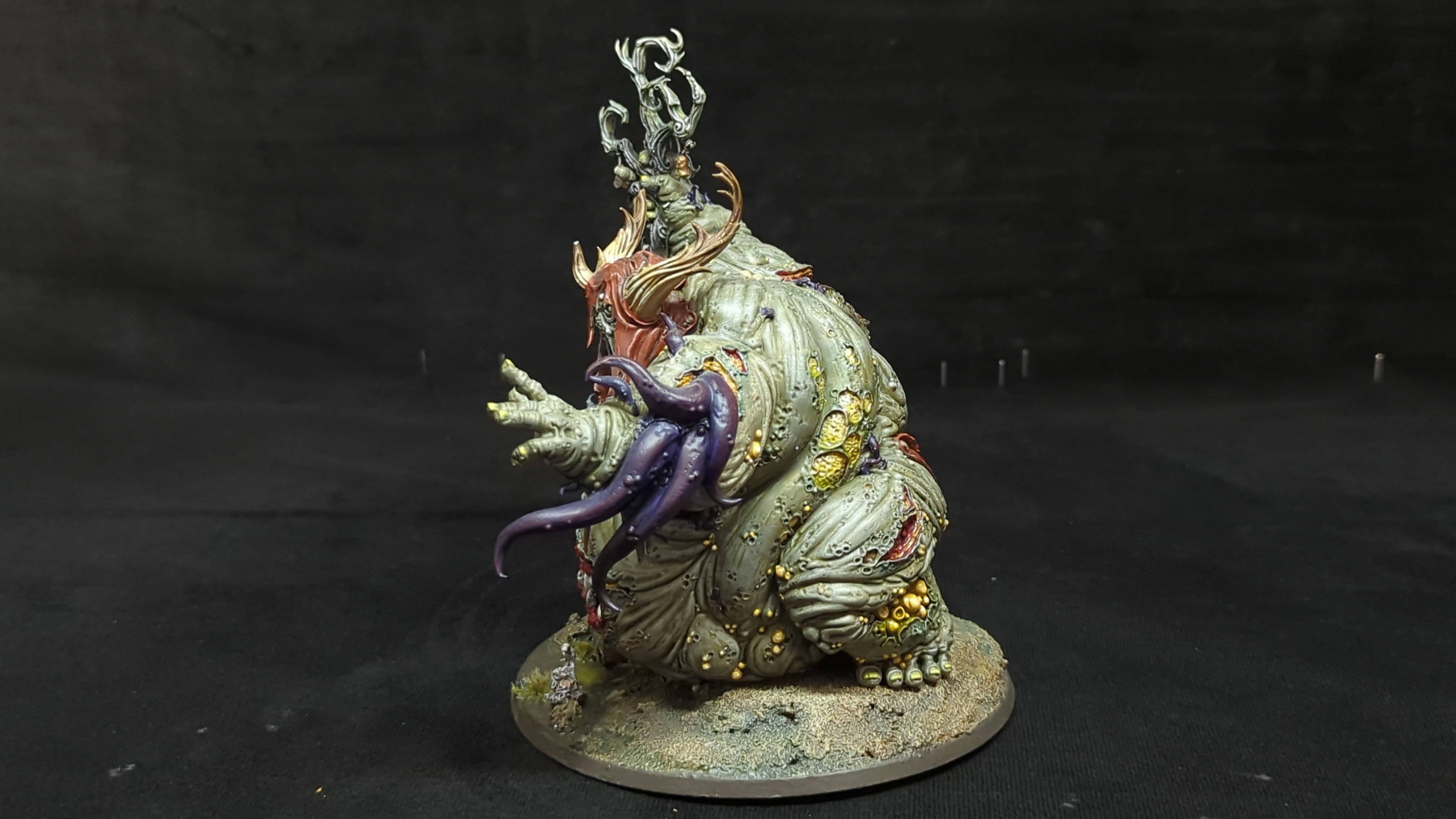 Warhammer Chaos Daemons Rotigus x1 Painted