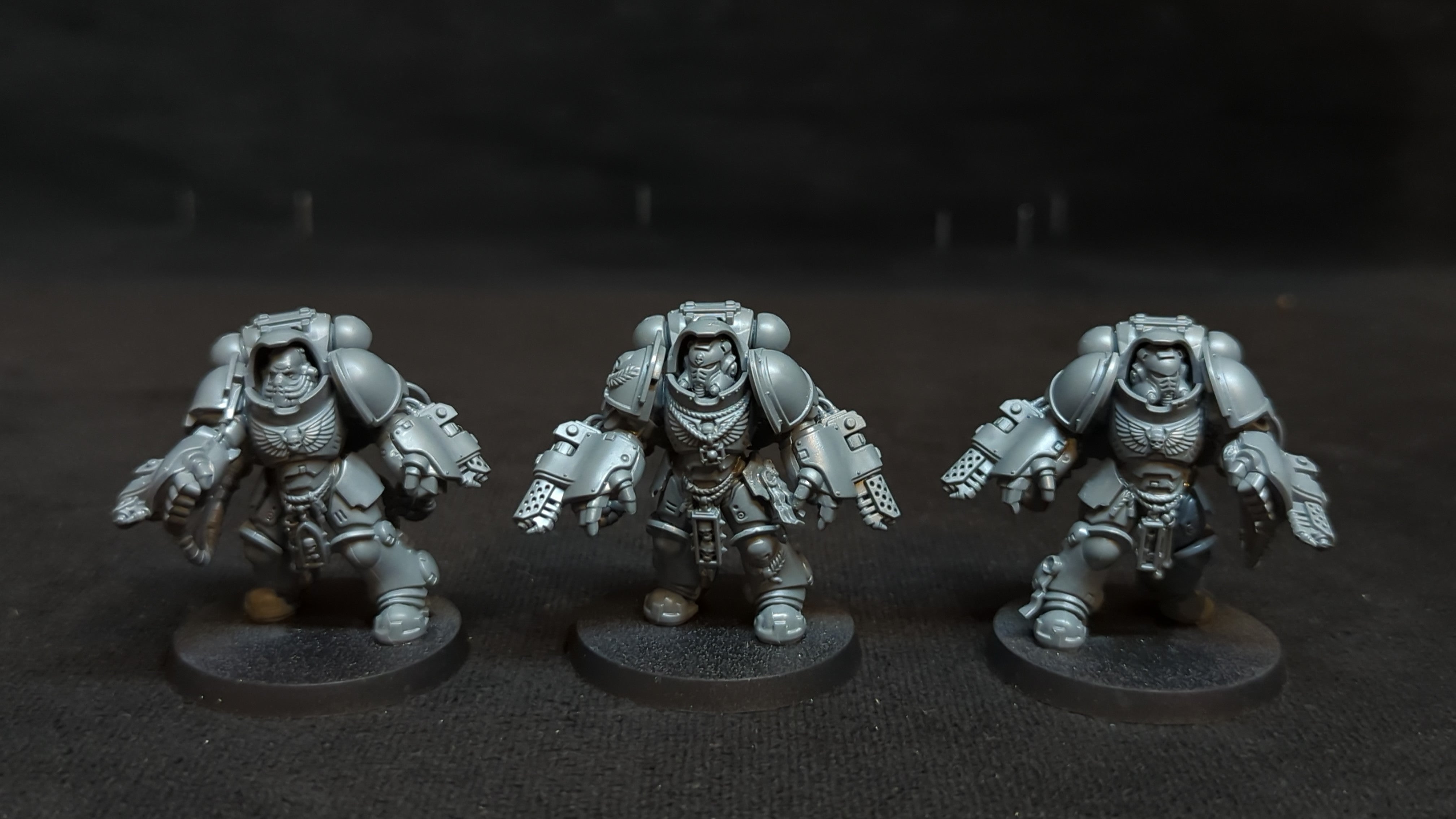 Warhammer 40k Space Marines Primaris Aggressors x3