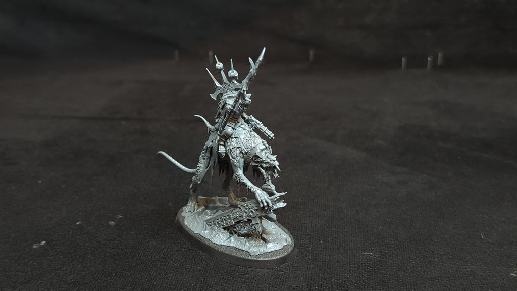 Age of Sigmar Skaven Clawlord on Gnaw-Beast x1