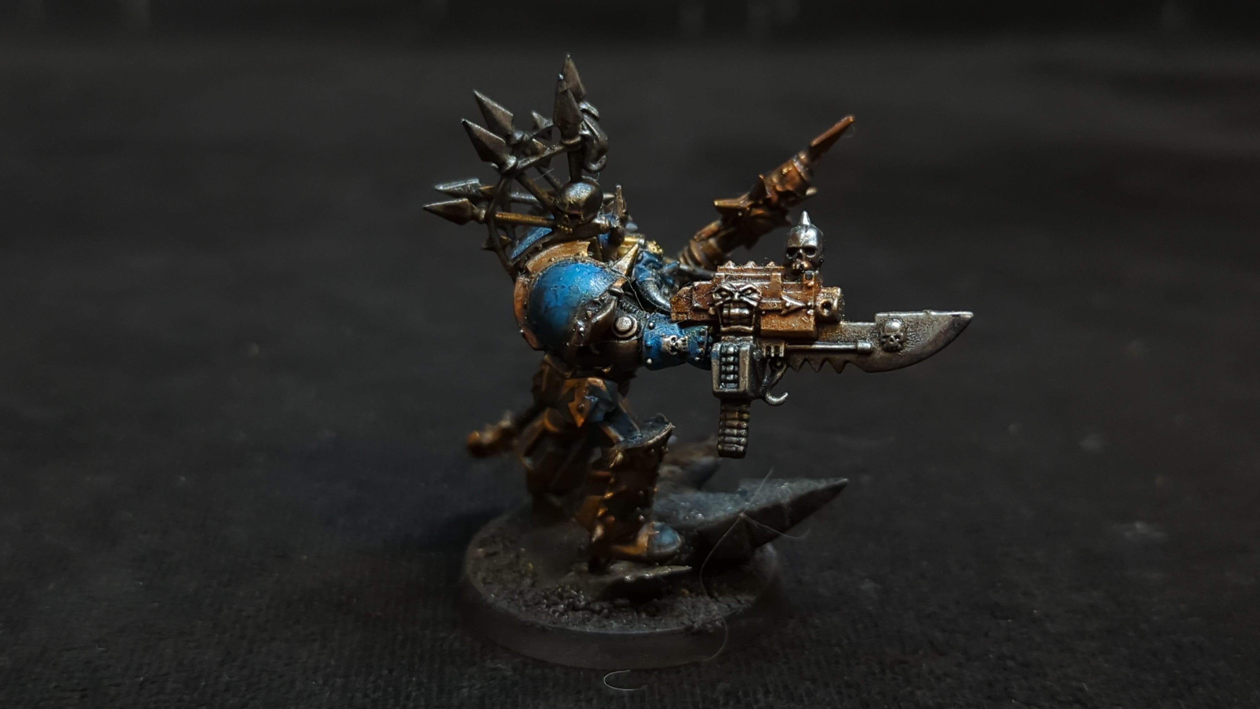 Warhammer 40k Chaos Space Marines Sorcerer Lord x1 Painted