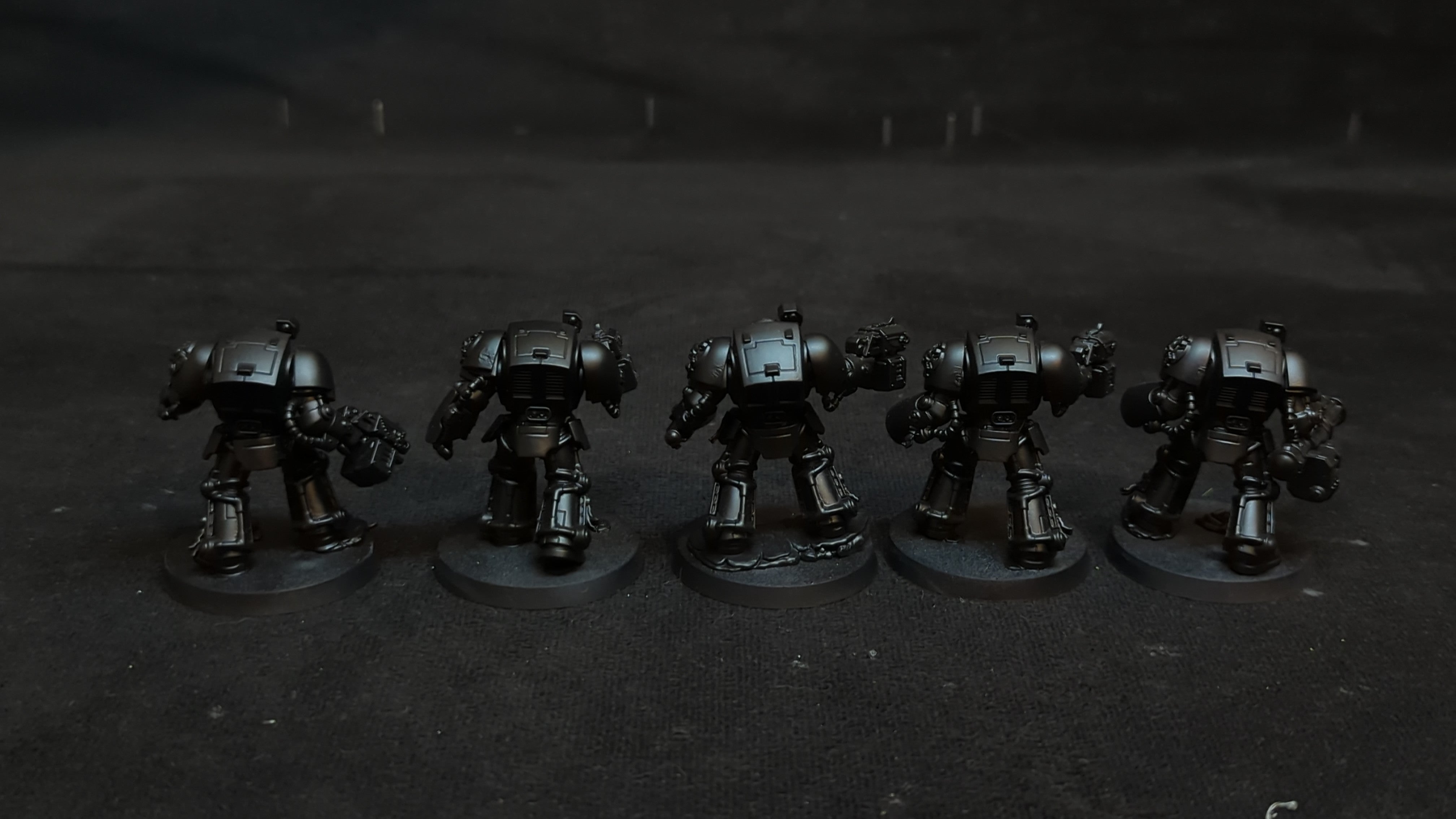 Warhammer 40k Chaos Space Marines Terminators x5