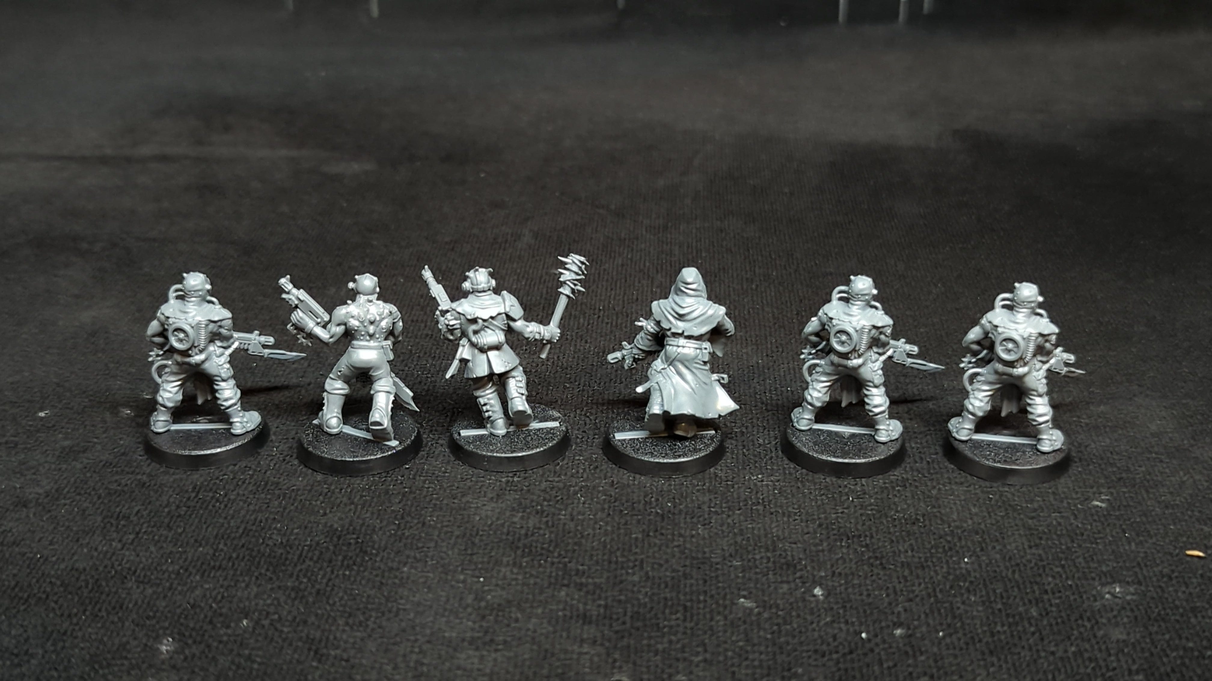 Warhammer 40k Chaos Space Marines Chaos Cultists x6