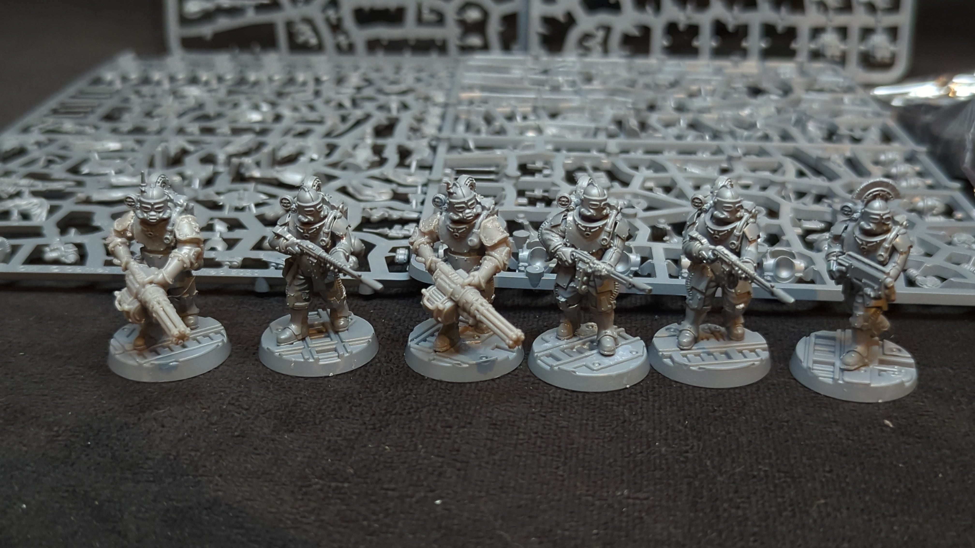 The Horus Heresy Horus Heresy Solar Auxilia Lasrifle Section x18