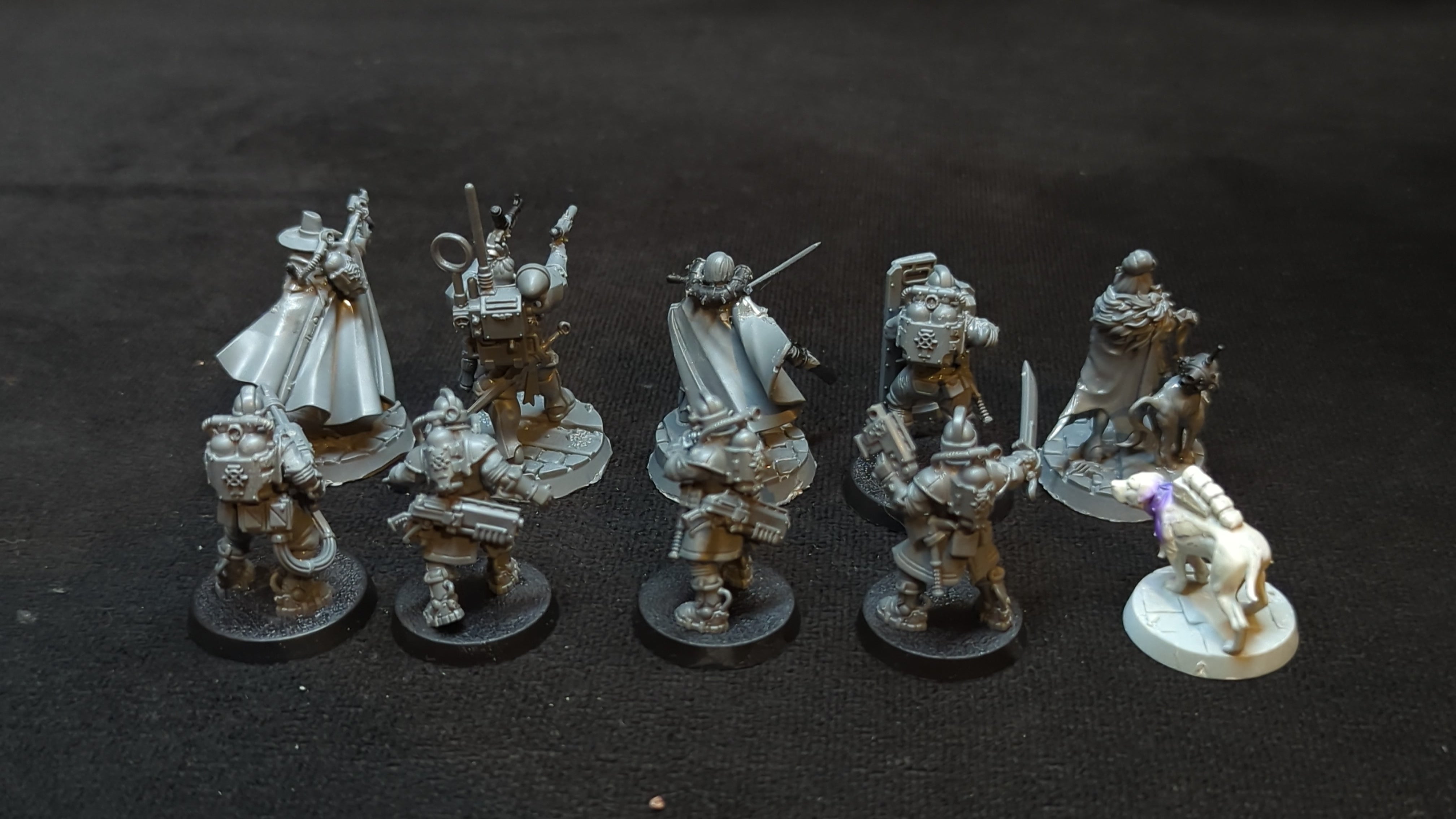 Warhammer 40k Rogue Trader Entourage and Voidsmen-at-Arms x10