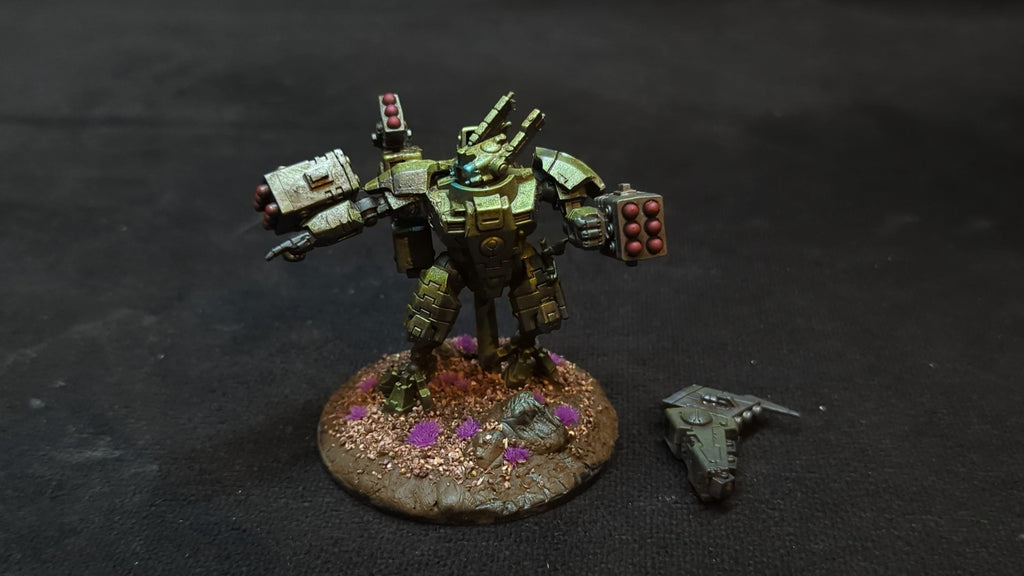 Warhammer 40k T'au Empire Commander x1 Painted