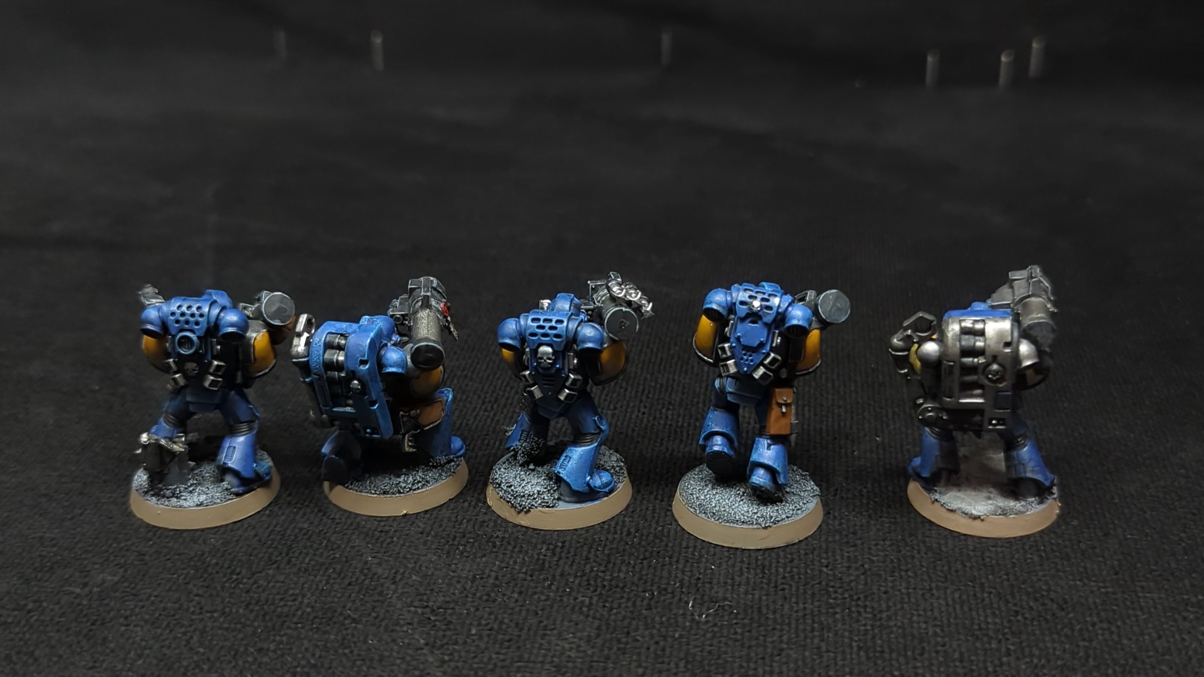 Warhammer 40k Space Marines Devastator Squad x5