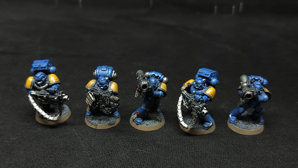 Warhammer 40k Space Marines Devastator Squad x5