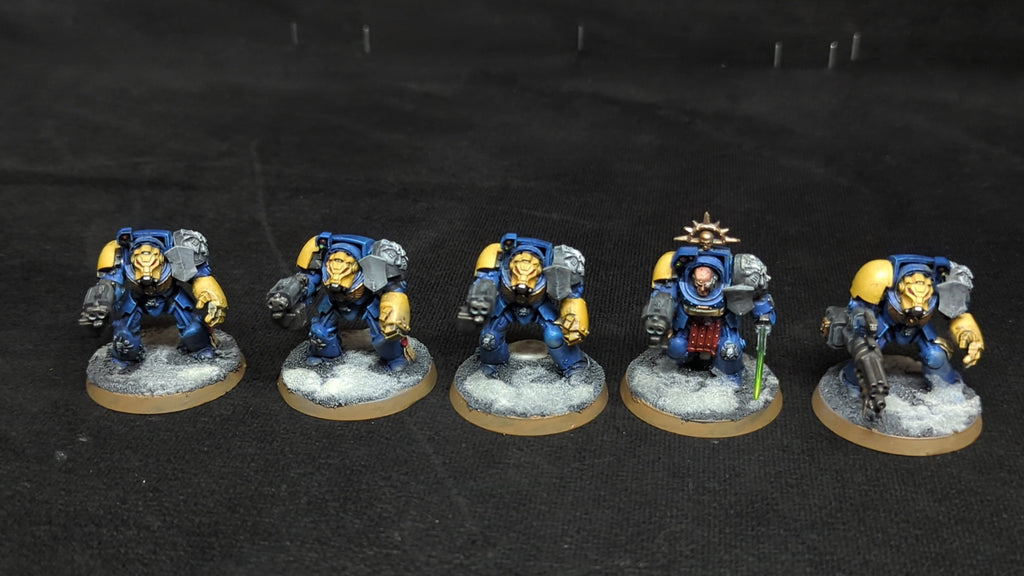 Warhammer 40k Space Marines Terminator Squad x5