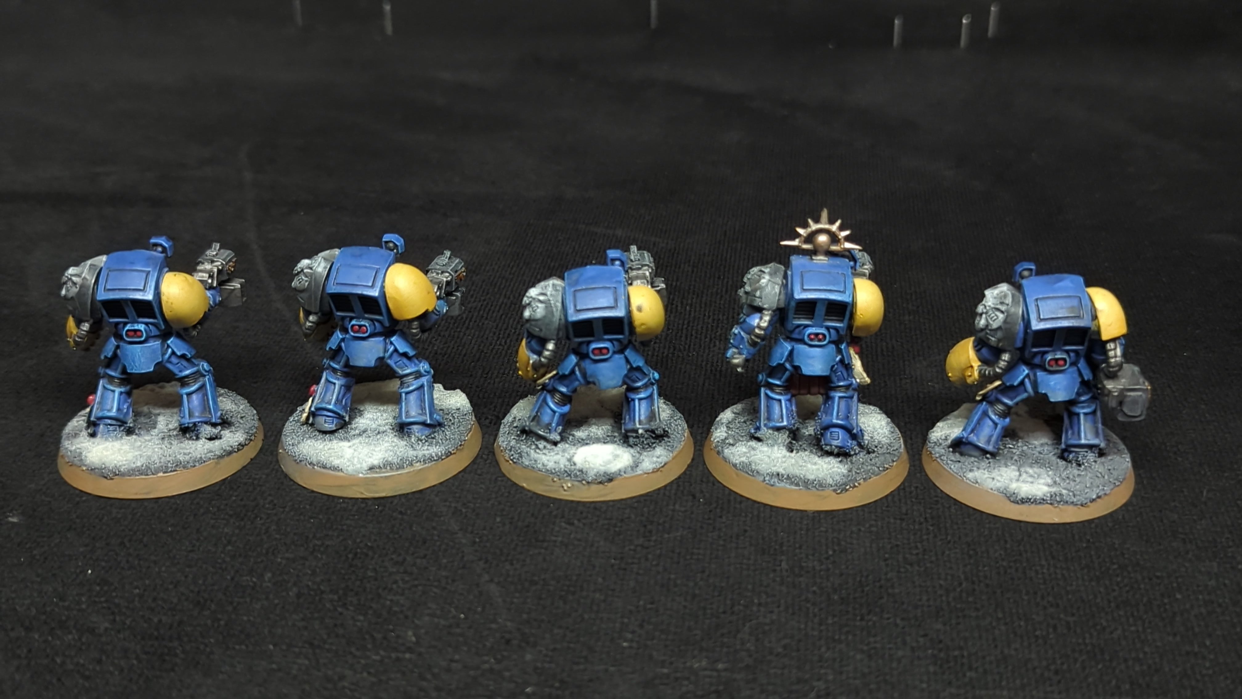 Warhammer 40k Space Marines Terminator Squad x5