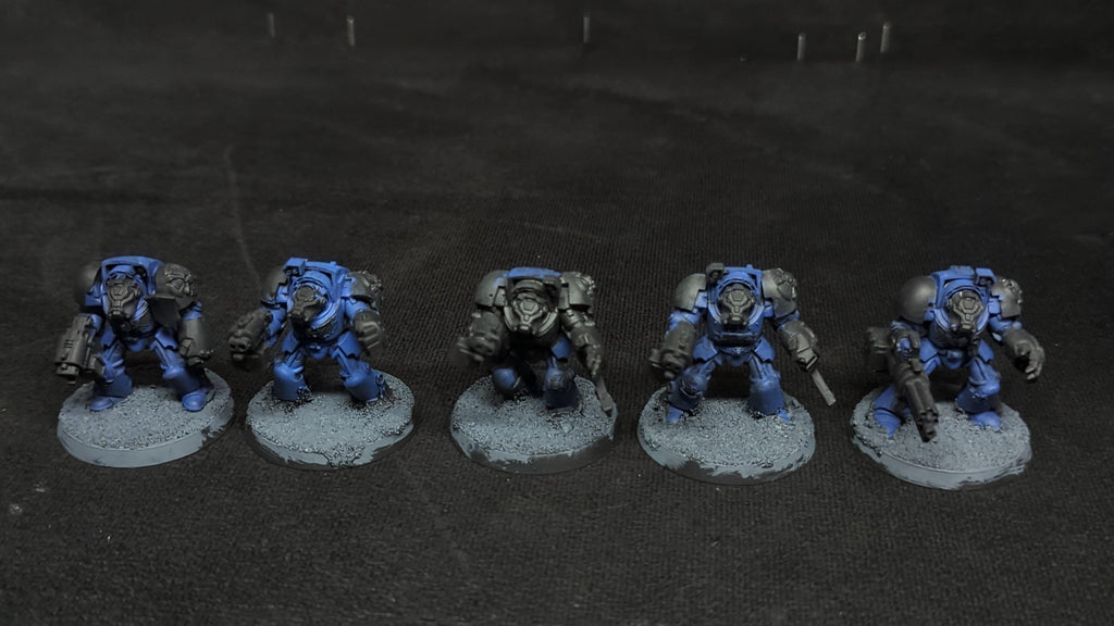 Warhammer 40k Space Marines Terminator Squad x5