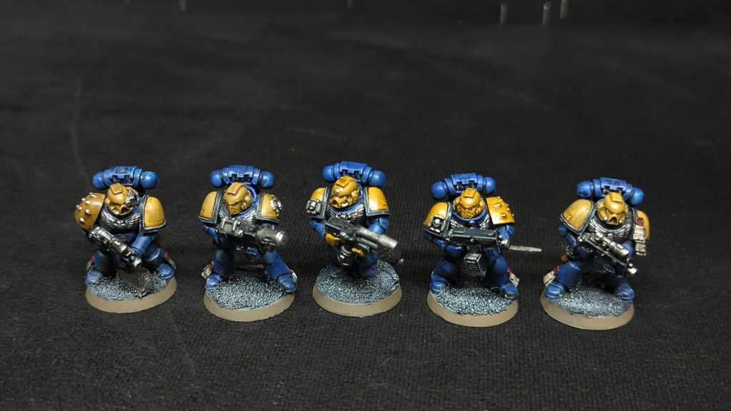 Warhammer 40k Space Marines Sternguard Veteran Squad x5 Painted