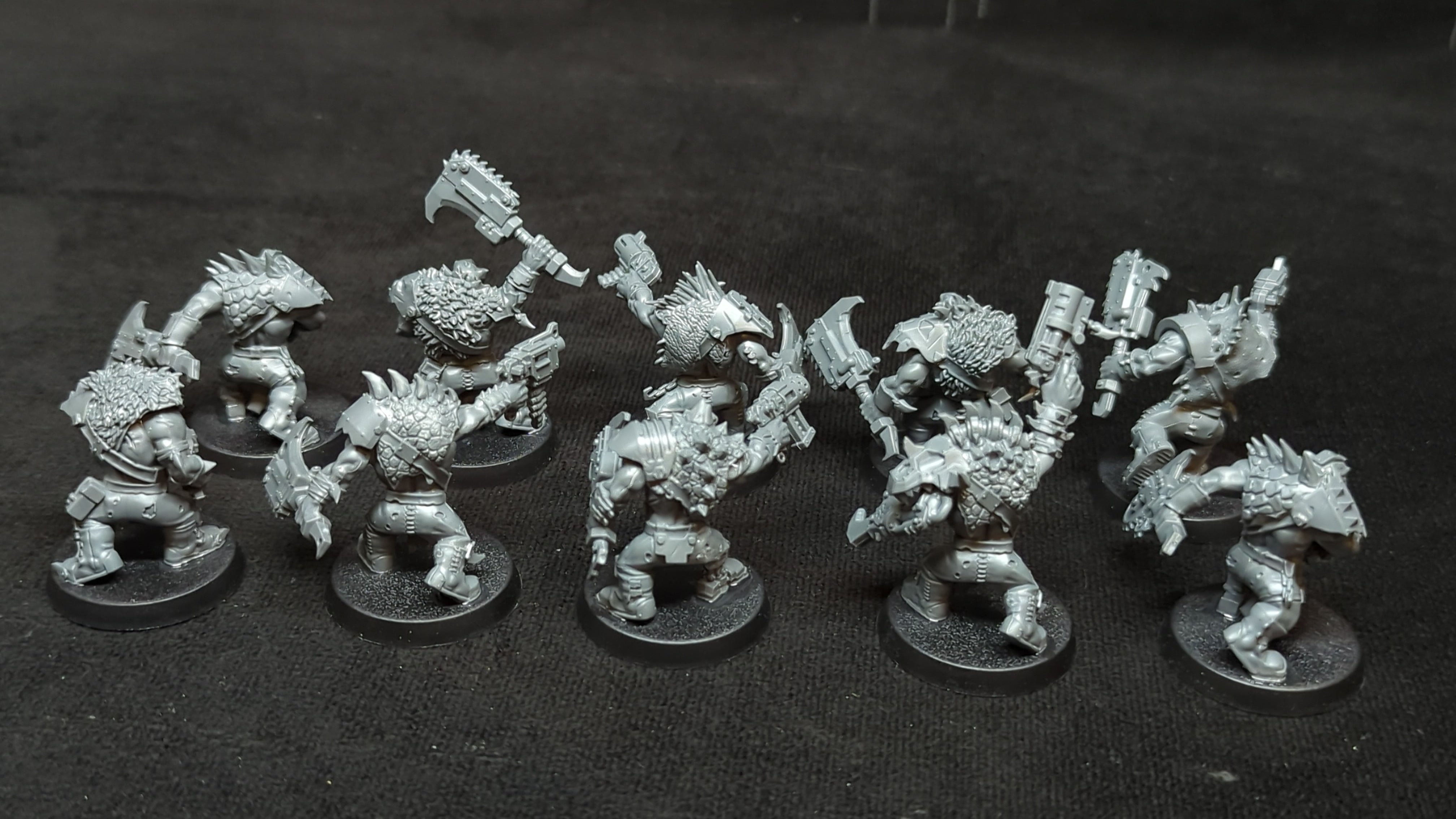 Warhammer 40k Orks Beast Snagga Boyz x10