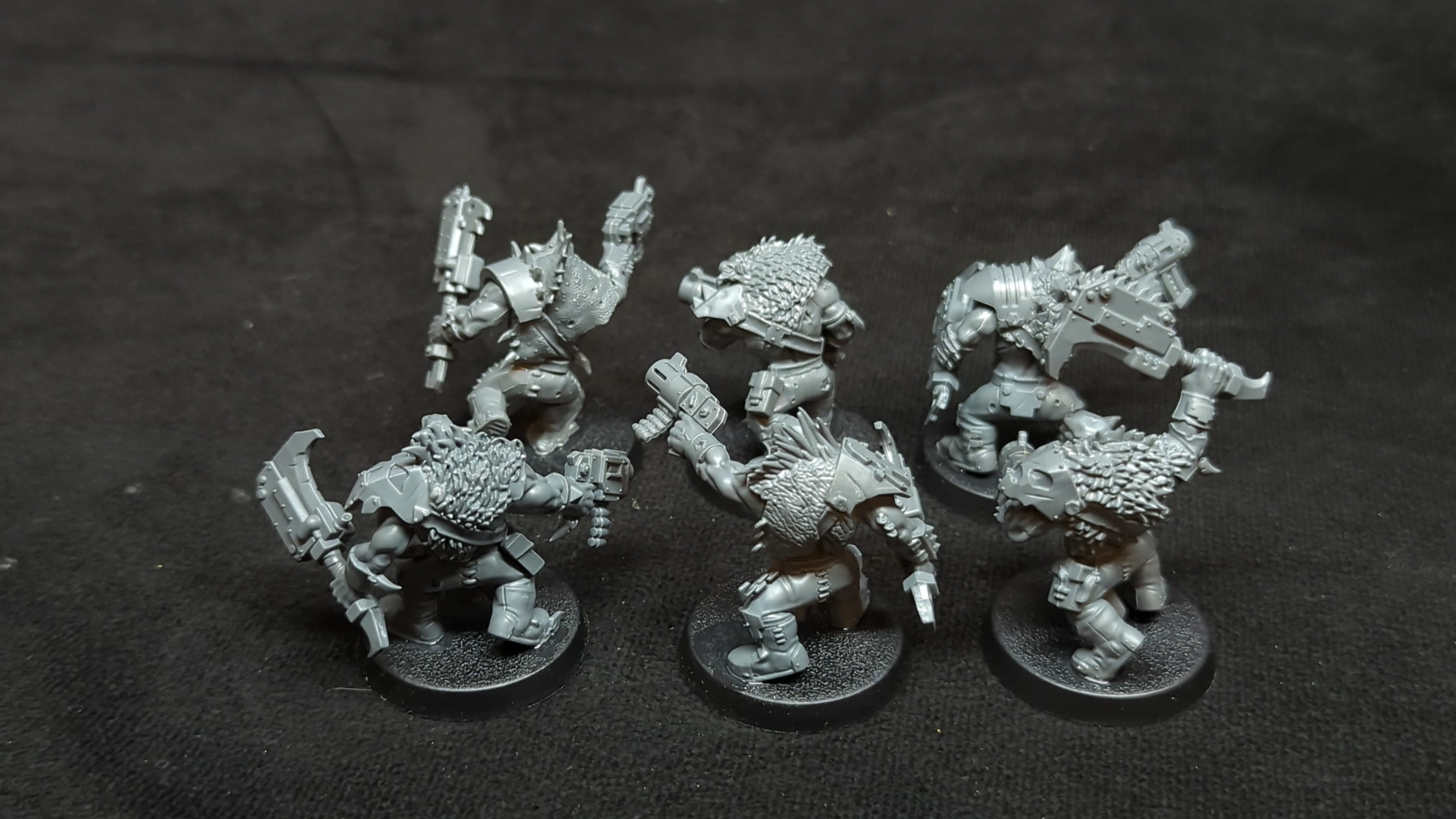 Warhammer 40k Orks Beast Snagga Boyz x6