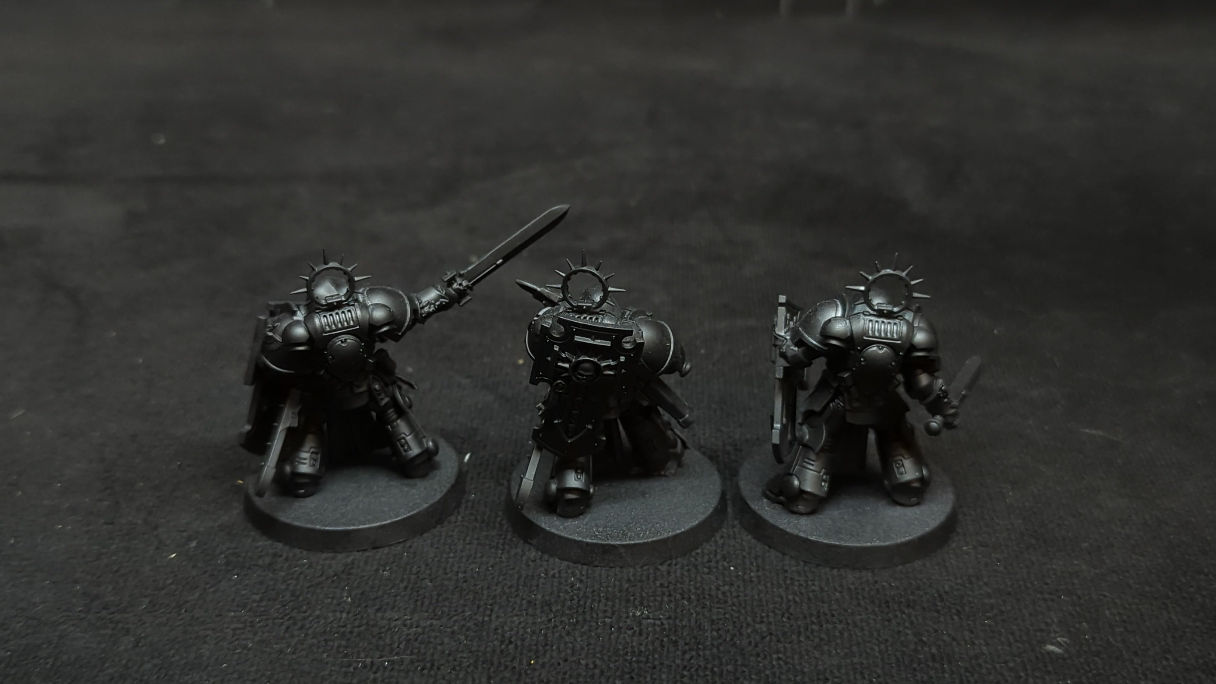 Warhammer 40k Space Marines Bladeguard Veterans x3