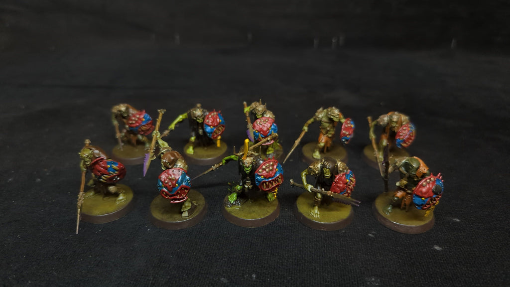 Age of Sigmar Orruk Warclans: Gutrippaz x10