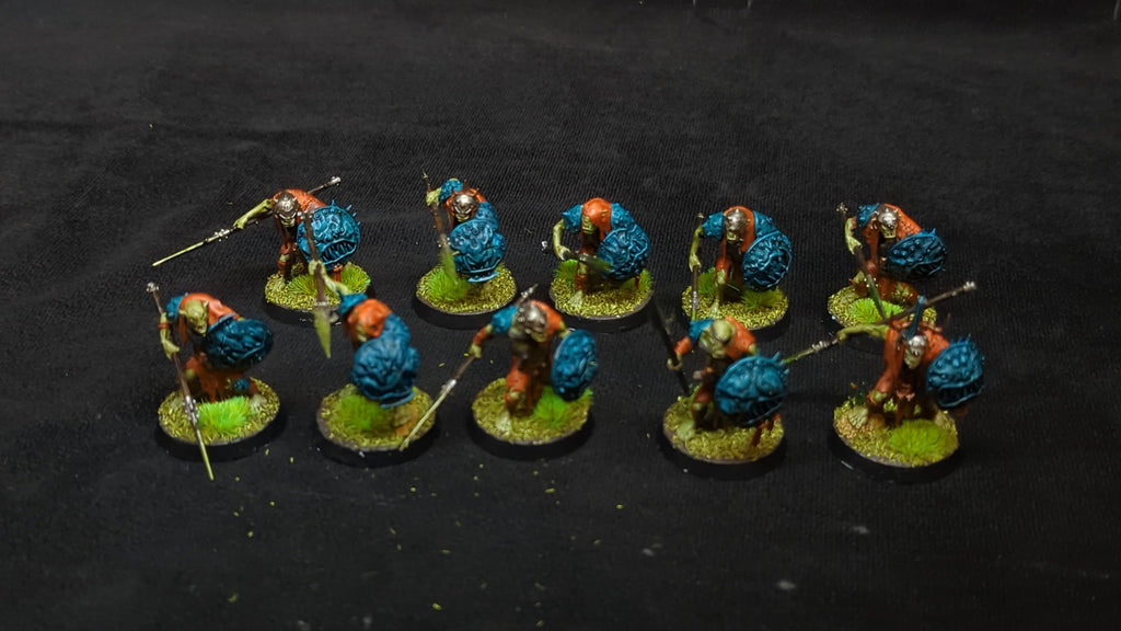 Age of Sigmar Orruk Warclans: Gutrippaz x10 Painted