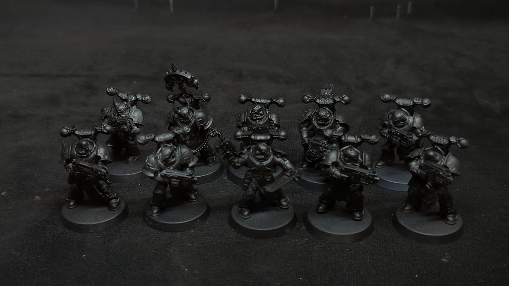 Warhammer 40k Chaos Space Marines Legionaries x10